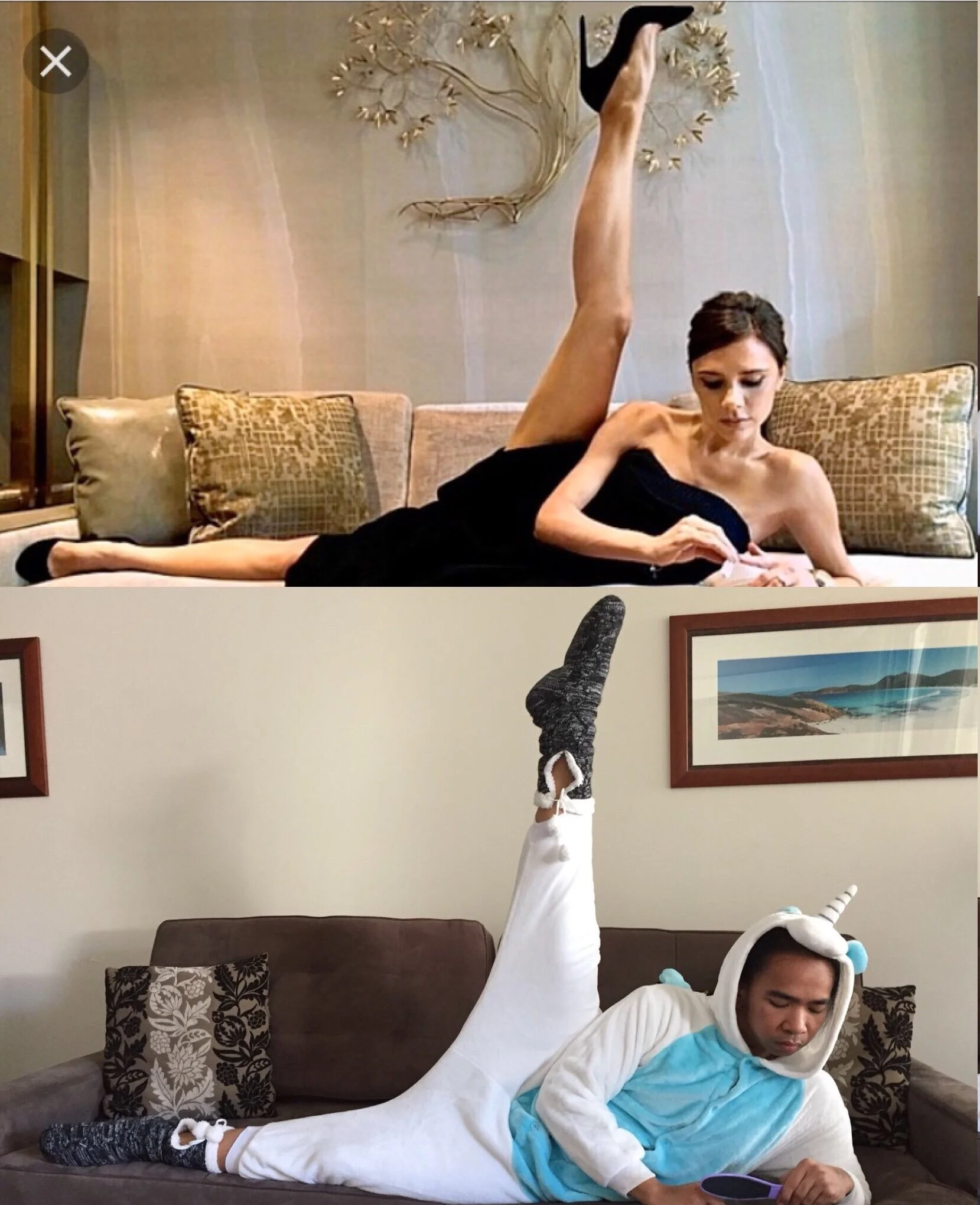 Clearly, one of us didn't get the memo