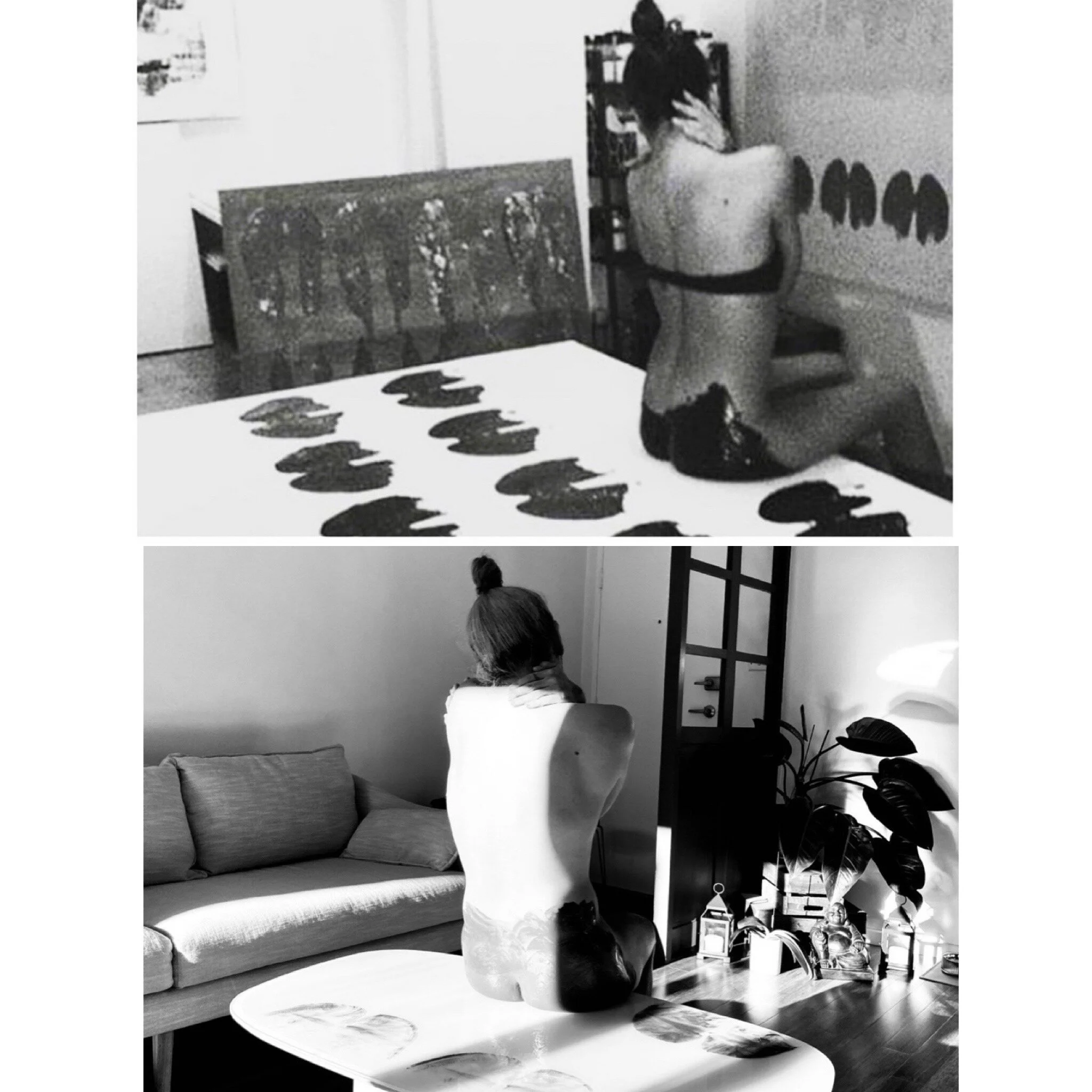 BUTT PAINTING