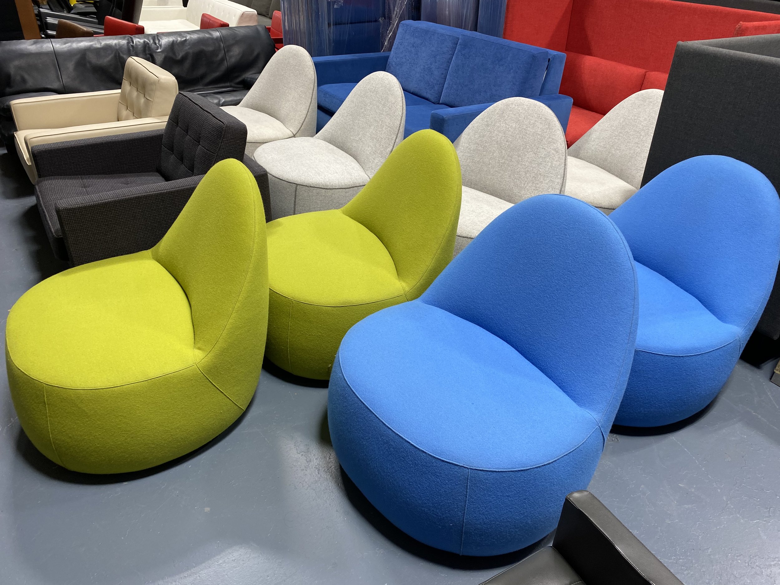 Bernhardt Mitt Lounge Chairs