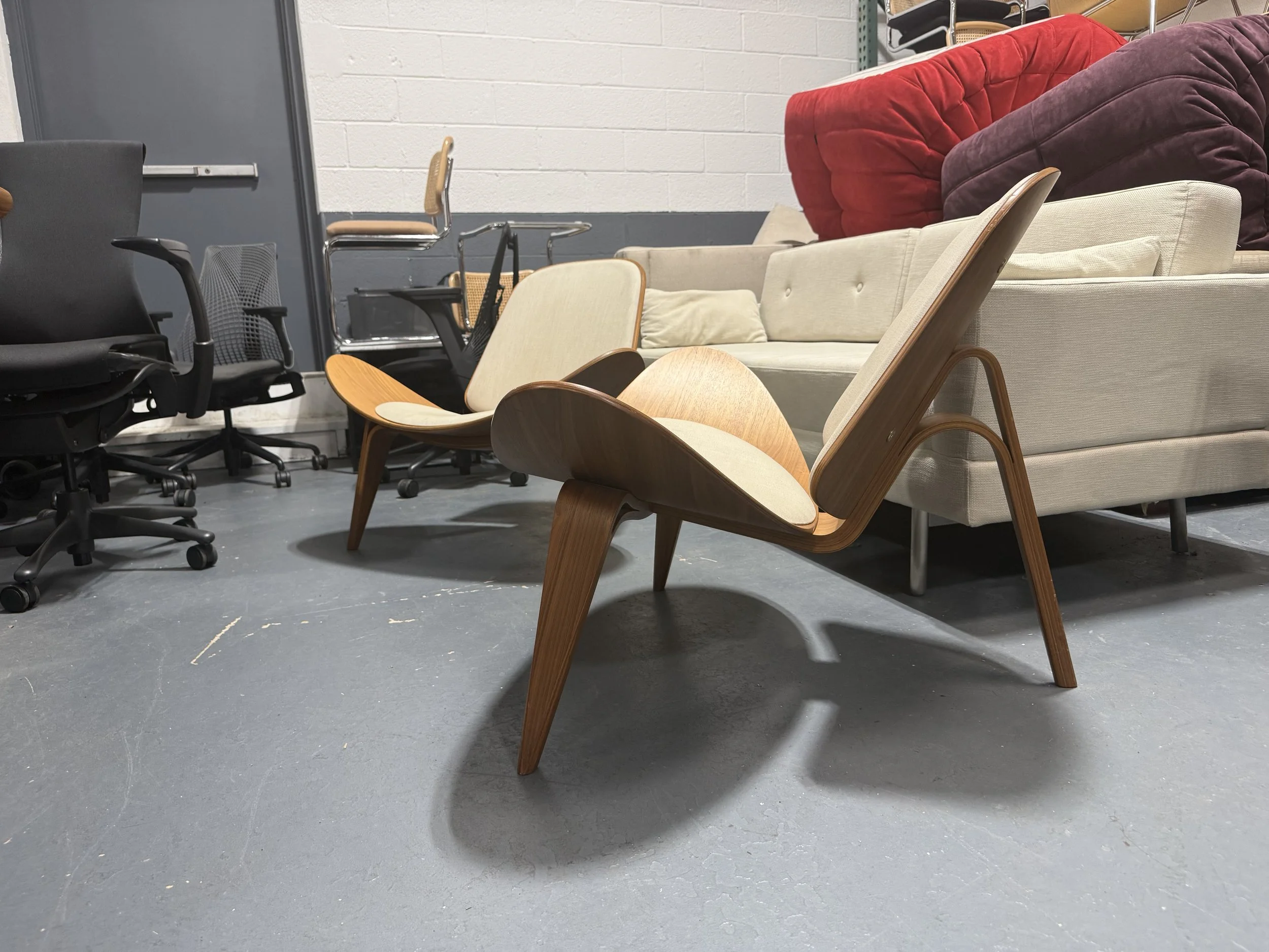 Carl Hansen & Son CH07 Shell Chairs 2 AVAILABLE