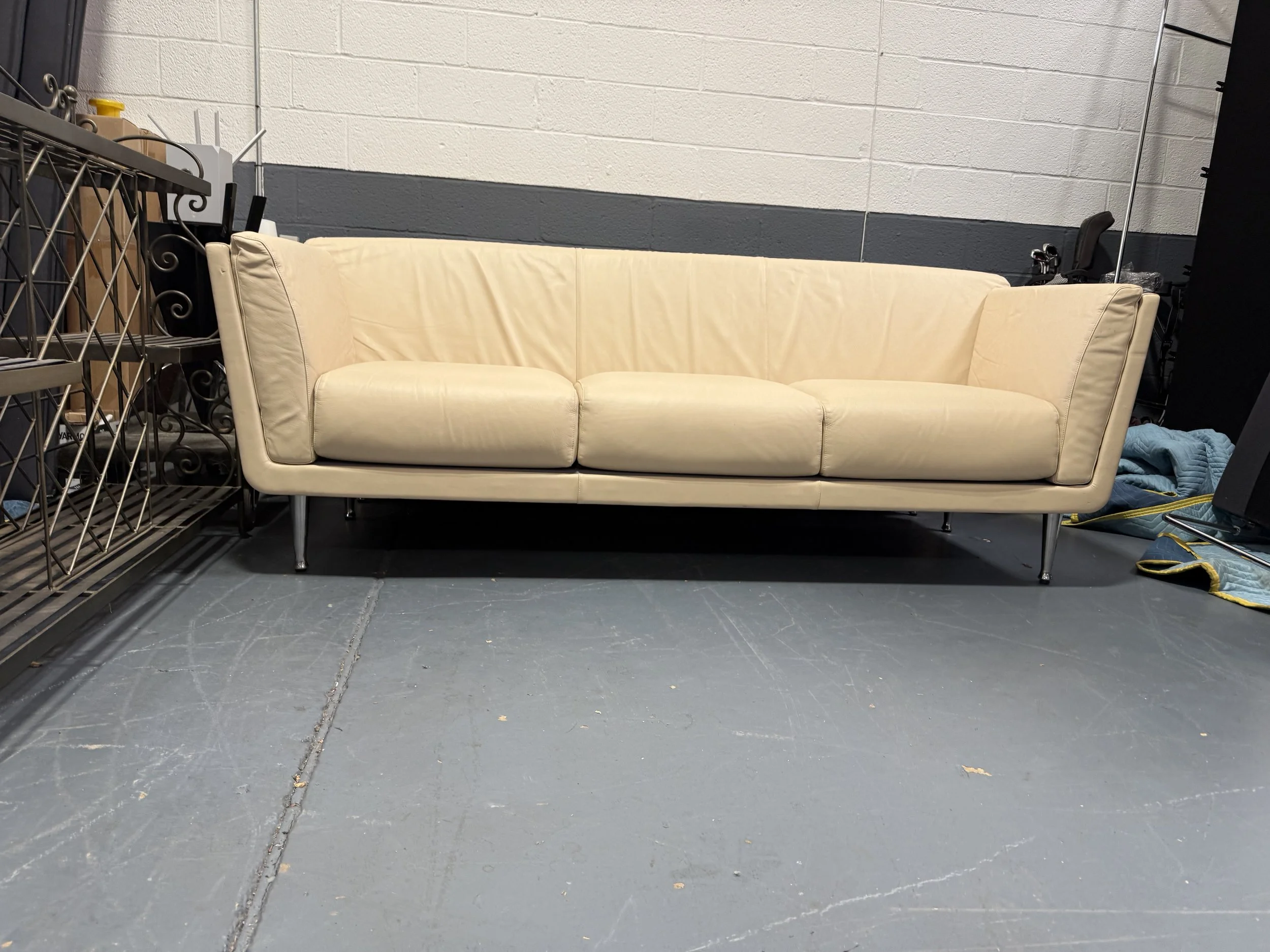Herman Miller Goetz Leather Sofas 2 AVAILABLE