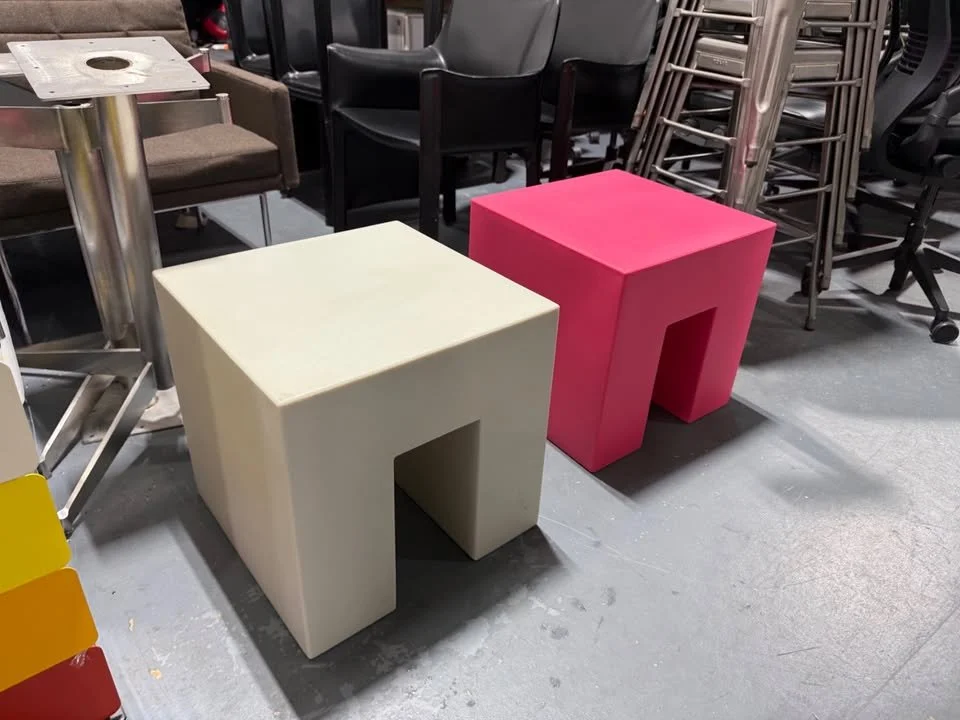 Outdoor Heller Side Tables/ Chairs PAIR