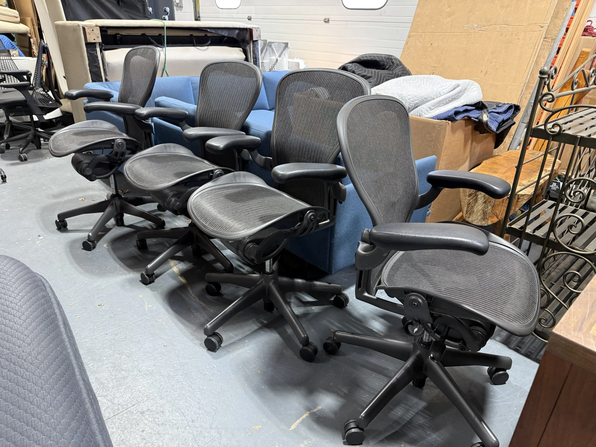 Herman Miller Aeron Ergonomic Office Task Chairs