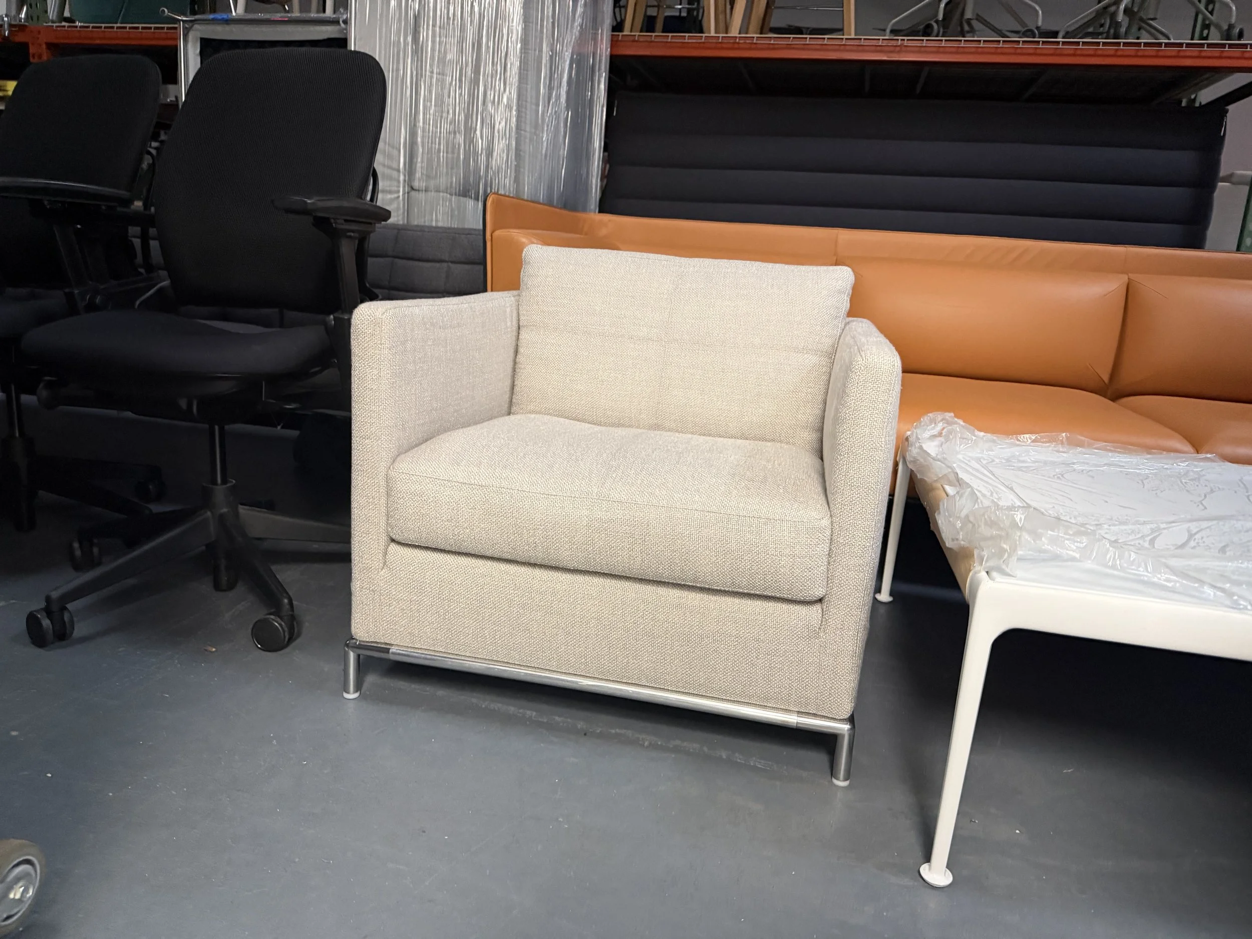 B&B Italia George Soft Lounge Arm Chairs 4 AVAILABLE