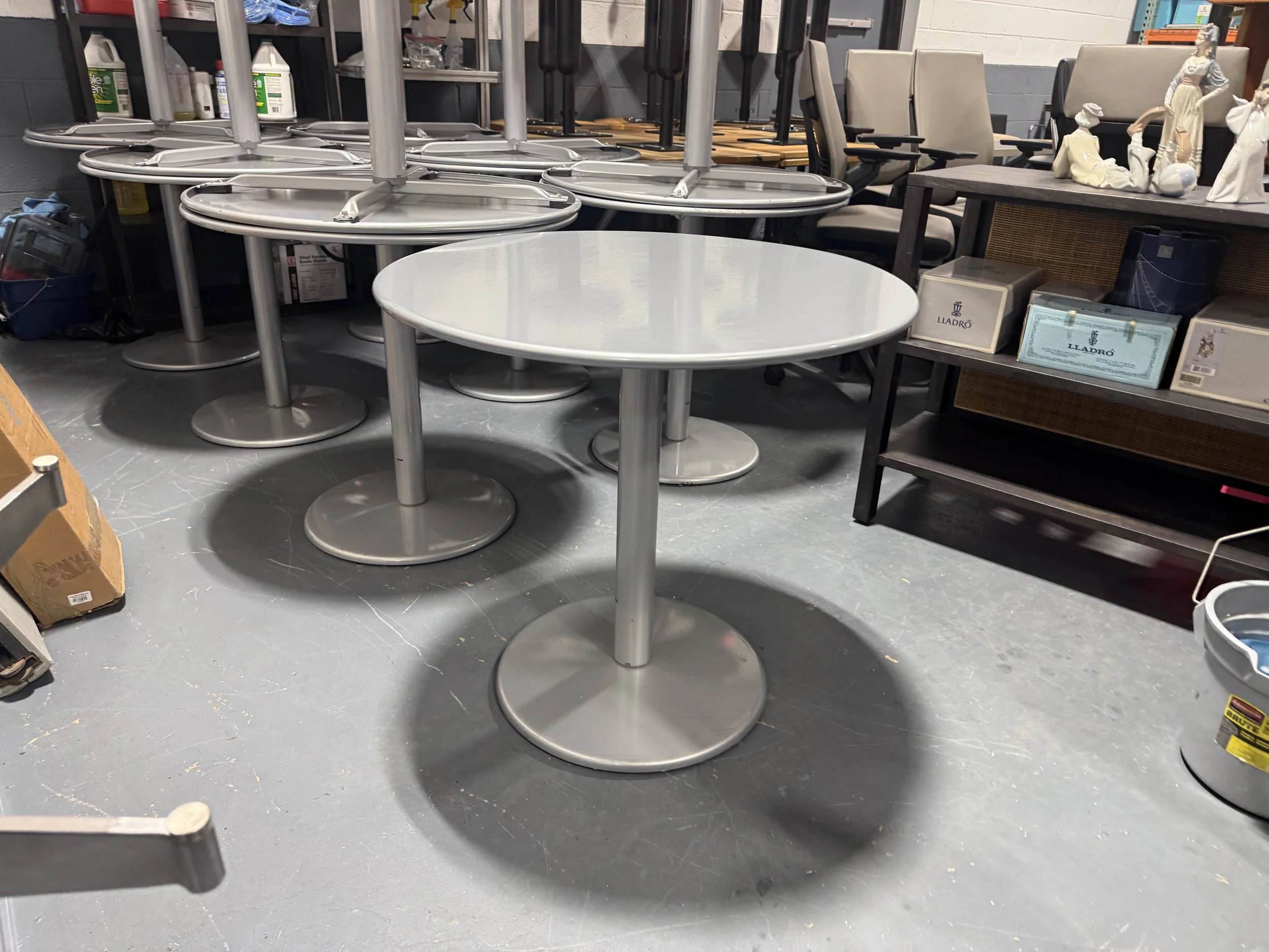 EMU Italy Outdoor 32” Round Bistro Tables 18 AVAILABLE