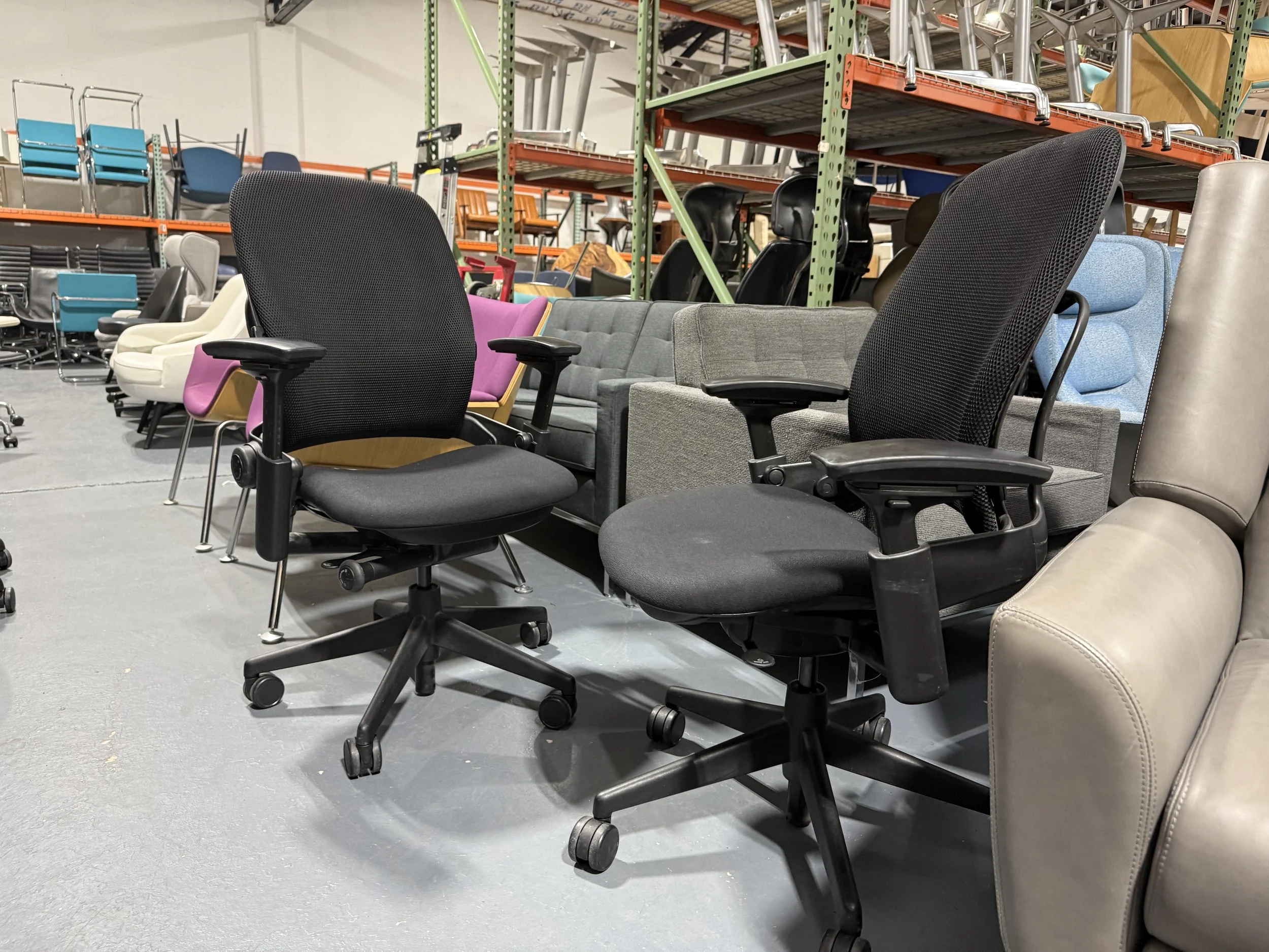 Steelcase Leap V2 Loaded Ergonomic Office Task Chairs