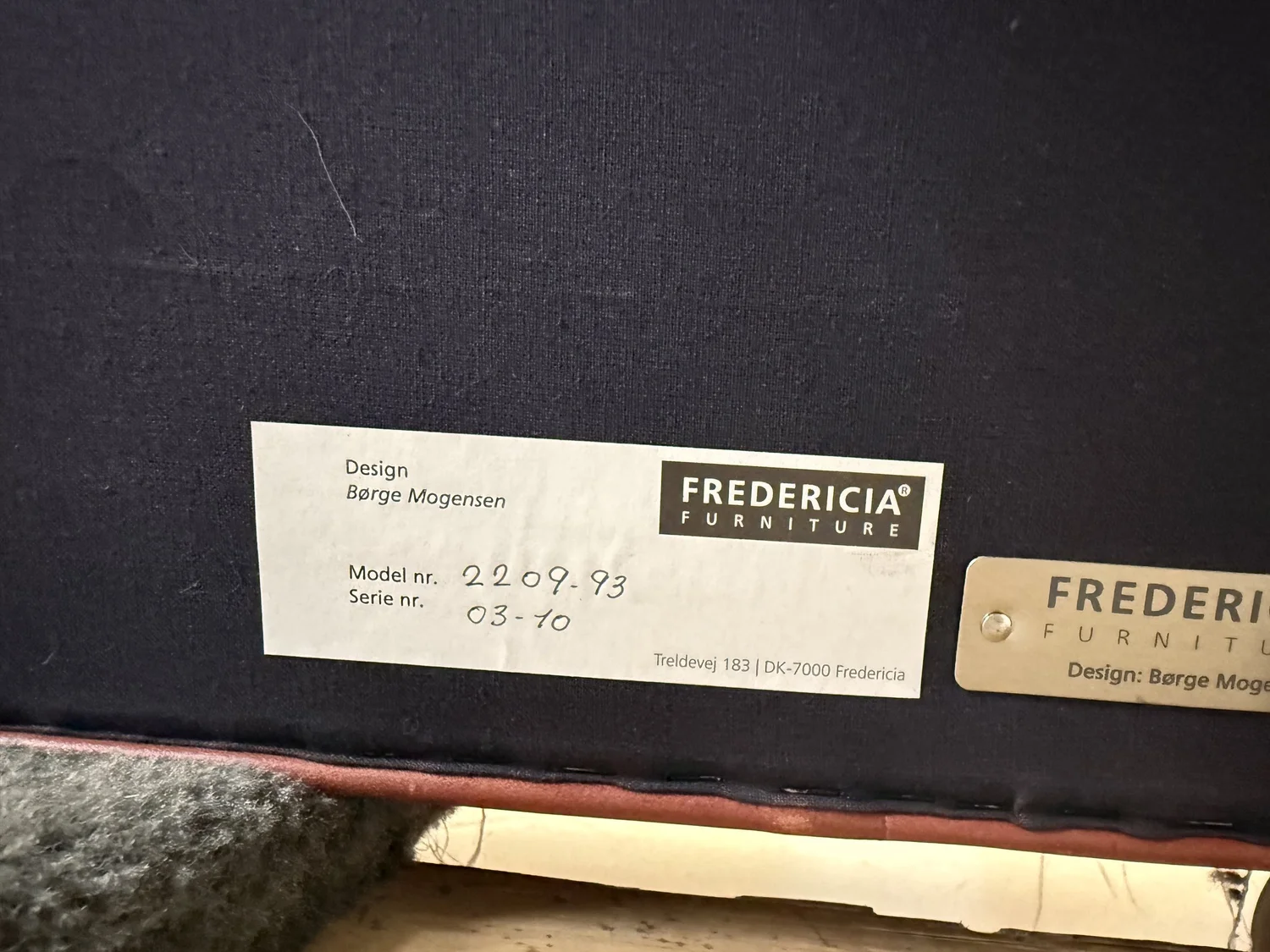 Borge Mogensen Danish Leather Sofa 2209 Vintage — WANNASOFA