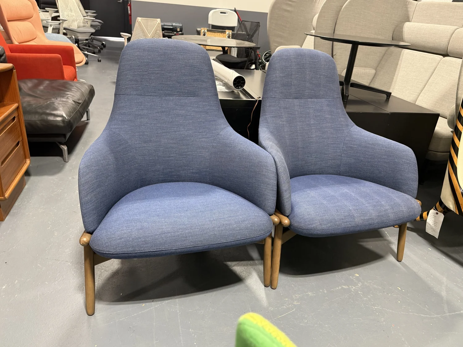 DWR Design Within Reach Reframe Lounge Chairs by GEIGER