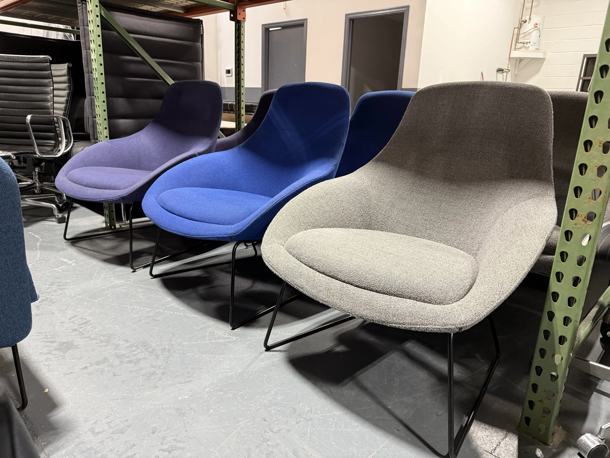 Herman Miller Always Lounge Arm Chairs by Naughtone 6 AVAILABLE