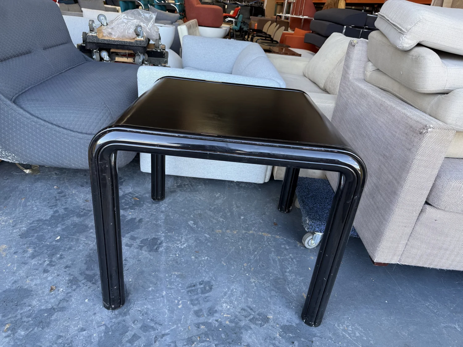 Knoll モダンテーブル 黒 1976 Gae Aulenti knoll(ノール) Gae Aulenti(ガエ・アウレンティ) ダイニング5点セット