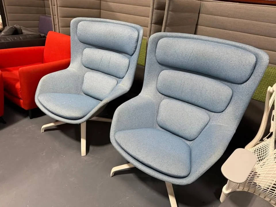 Herman Miller Striad High Back Swivel Lounge Chairs JEHS LAUB Germany