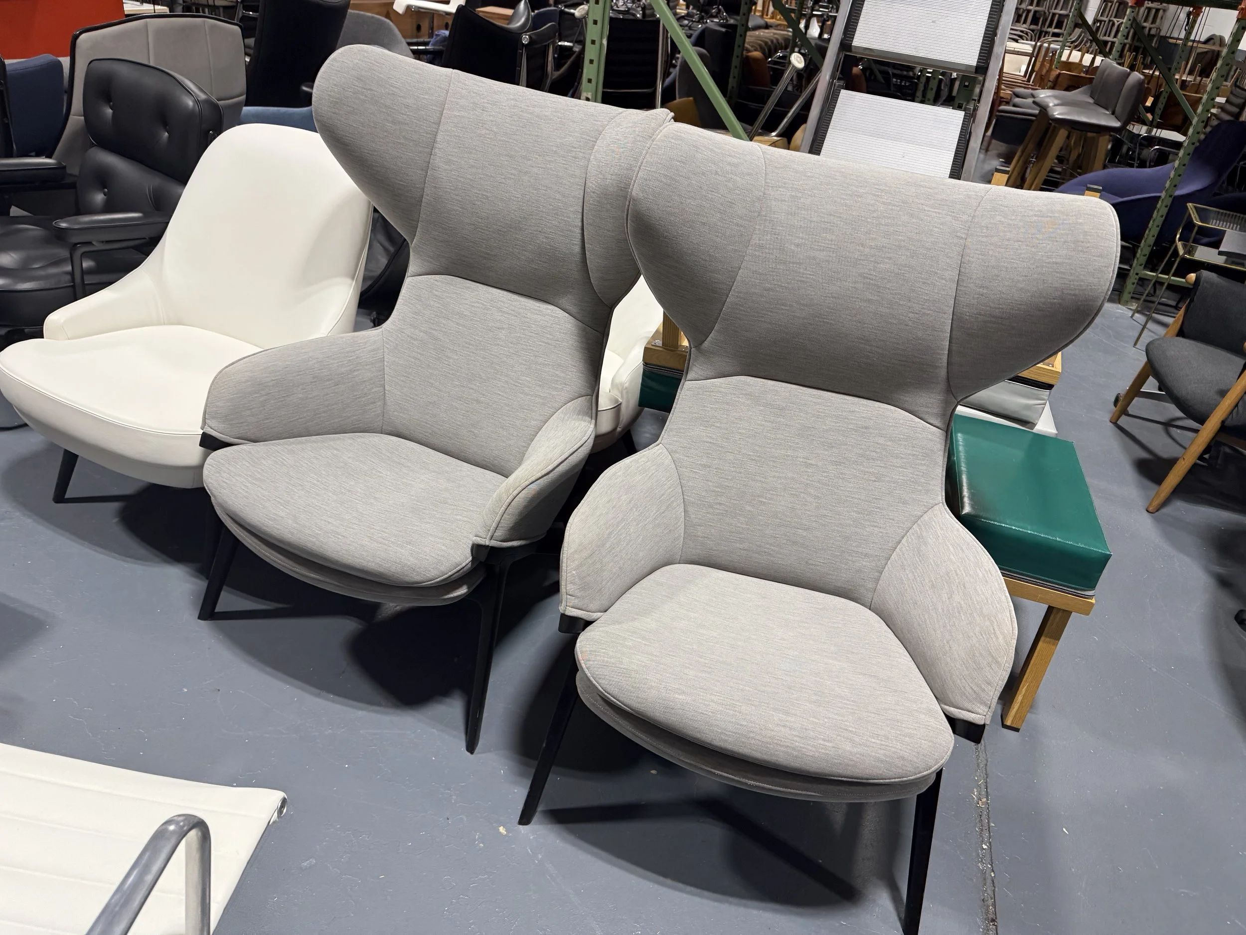 Cassina P22 Arm Chairs PAIR