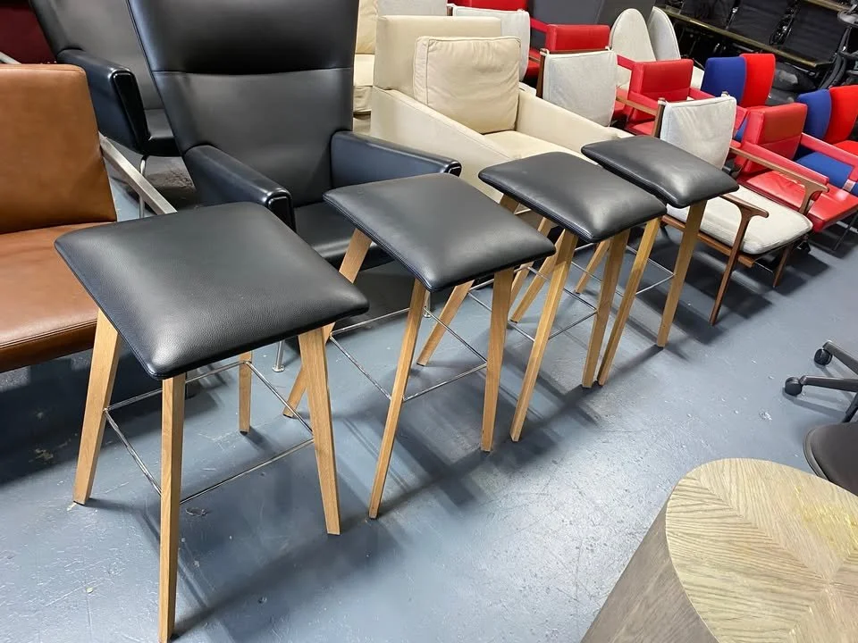 フランスメイド チェア Eames Plastic Side Chair RE DSW, Rusty orange, With seat