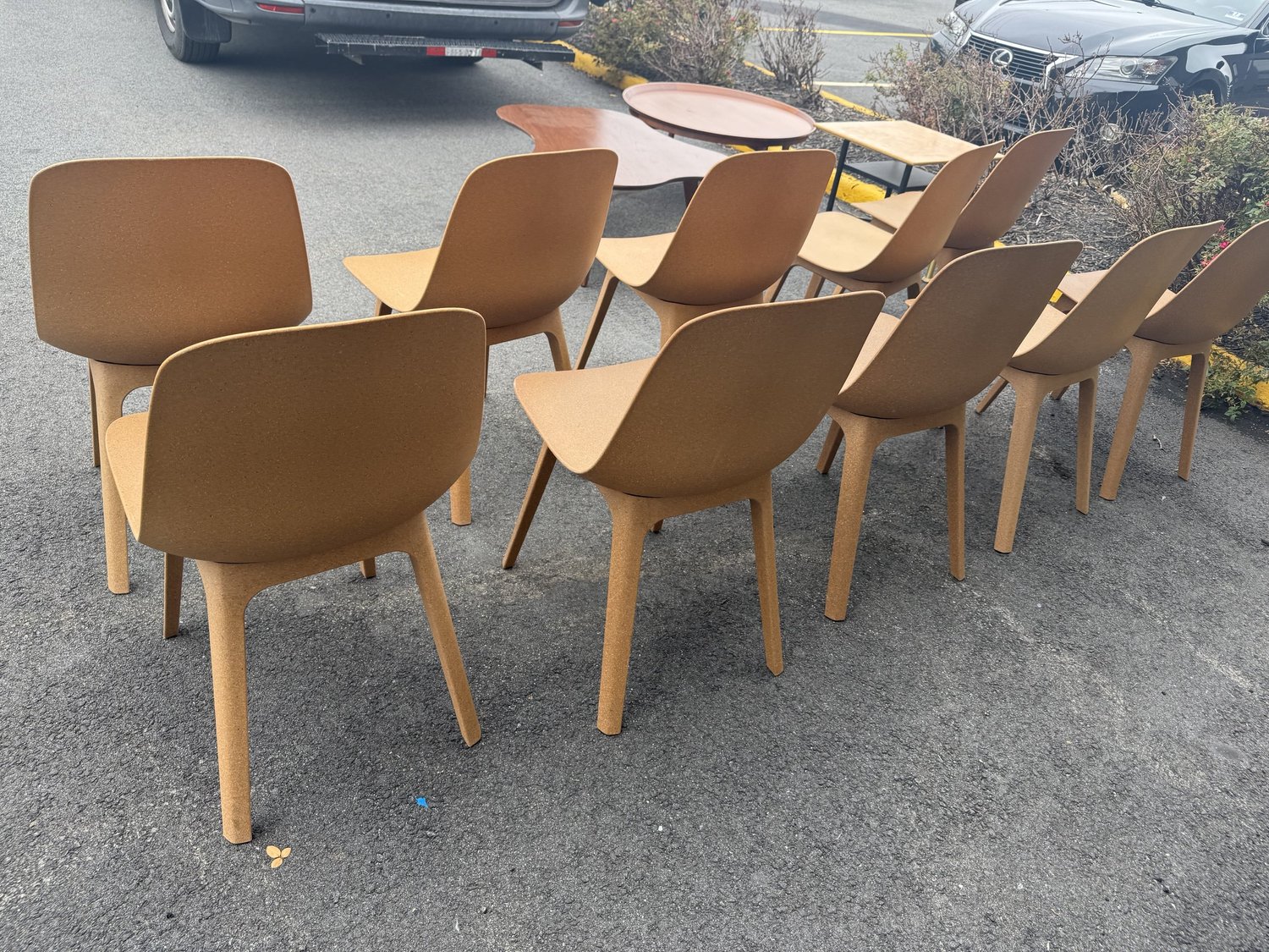 Indoor/ Outdoor Odger Ikea Chairs SET OF 10 — WANNASOFA