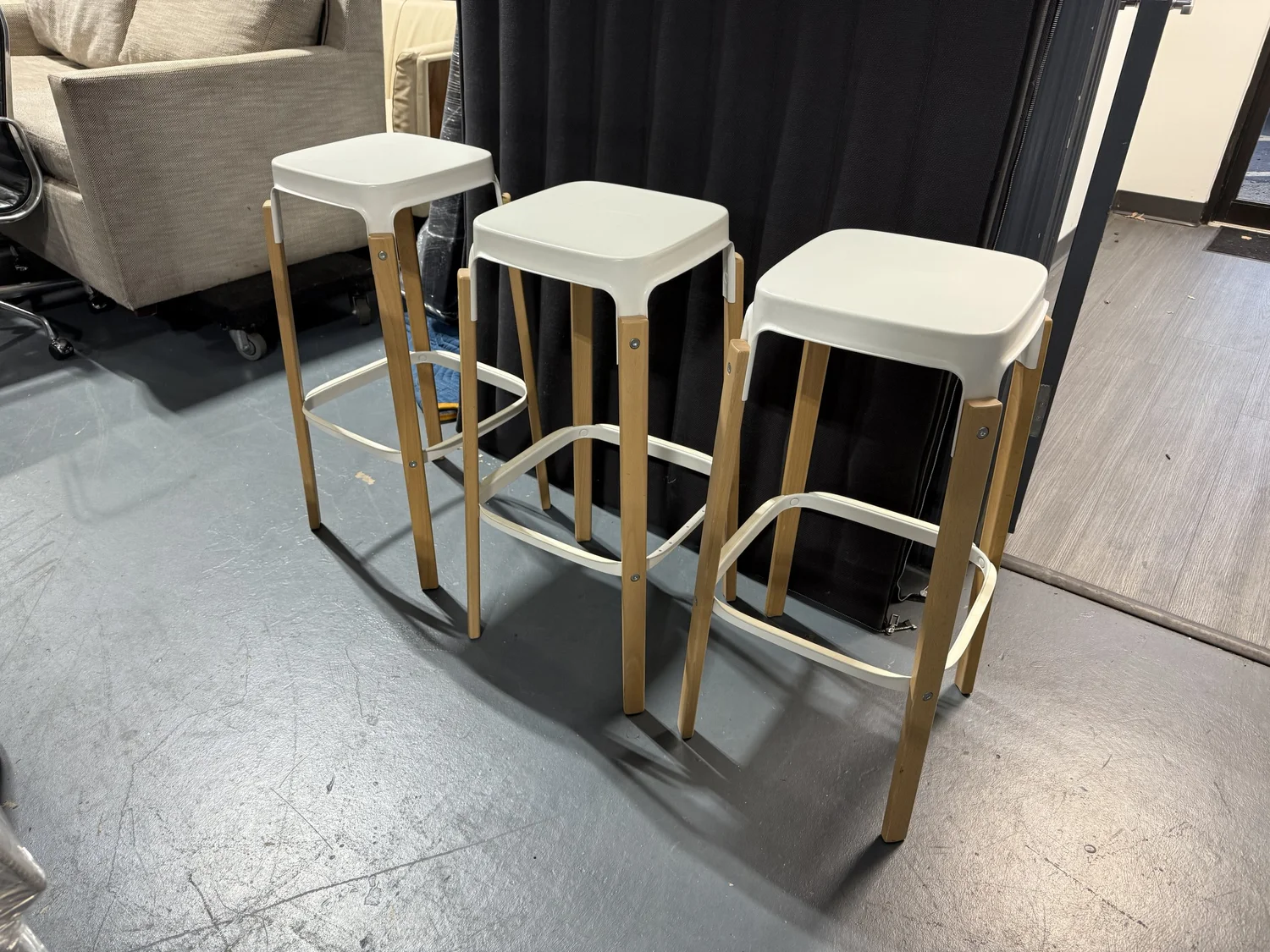 MAGIS Steelwood Bar Stools — WANNASOFA