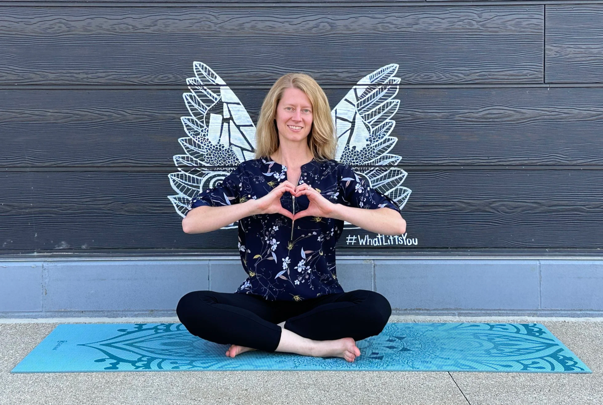 Lindsey Frank Sharing Heart and Love