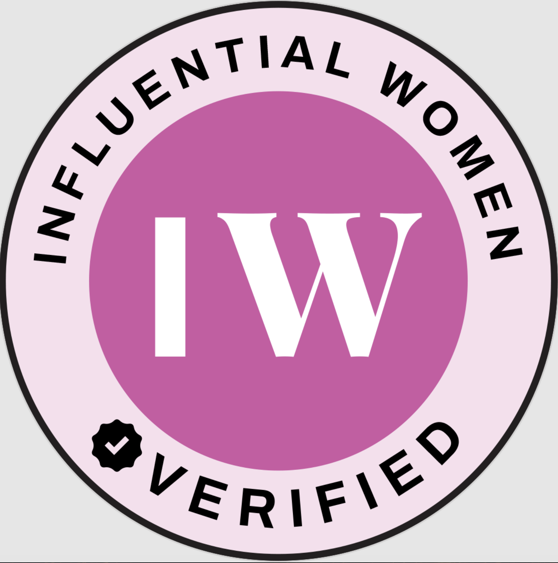 Influential Women Verified Badge