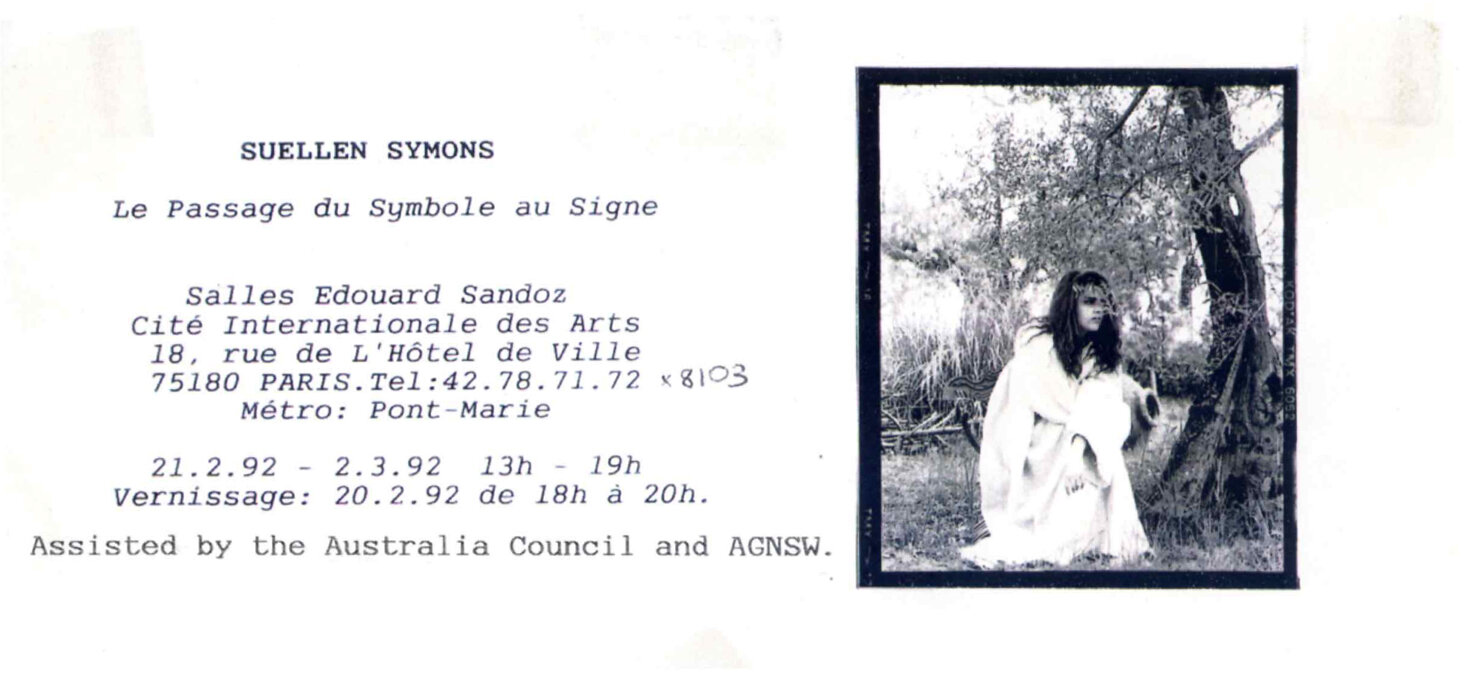 Exhibition, Paris 1992