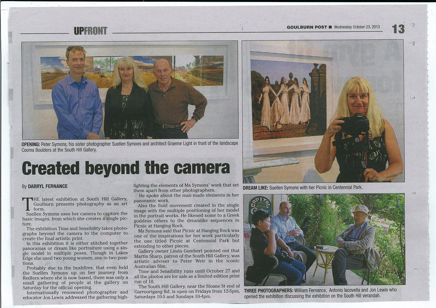 Goulburn Post October 23, 2013