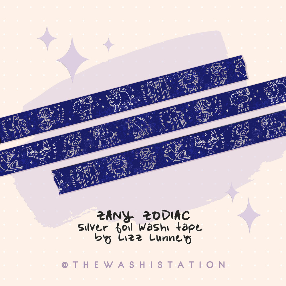 Stars In Their Hair - Beautiful Illustrated Witchy Washi Tape by Céli  Godfried (pianta_) — Aviva Maï Artzy (The Washi Station)