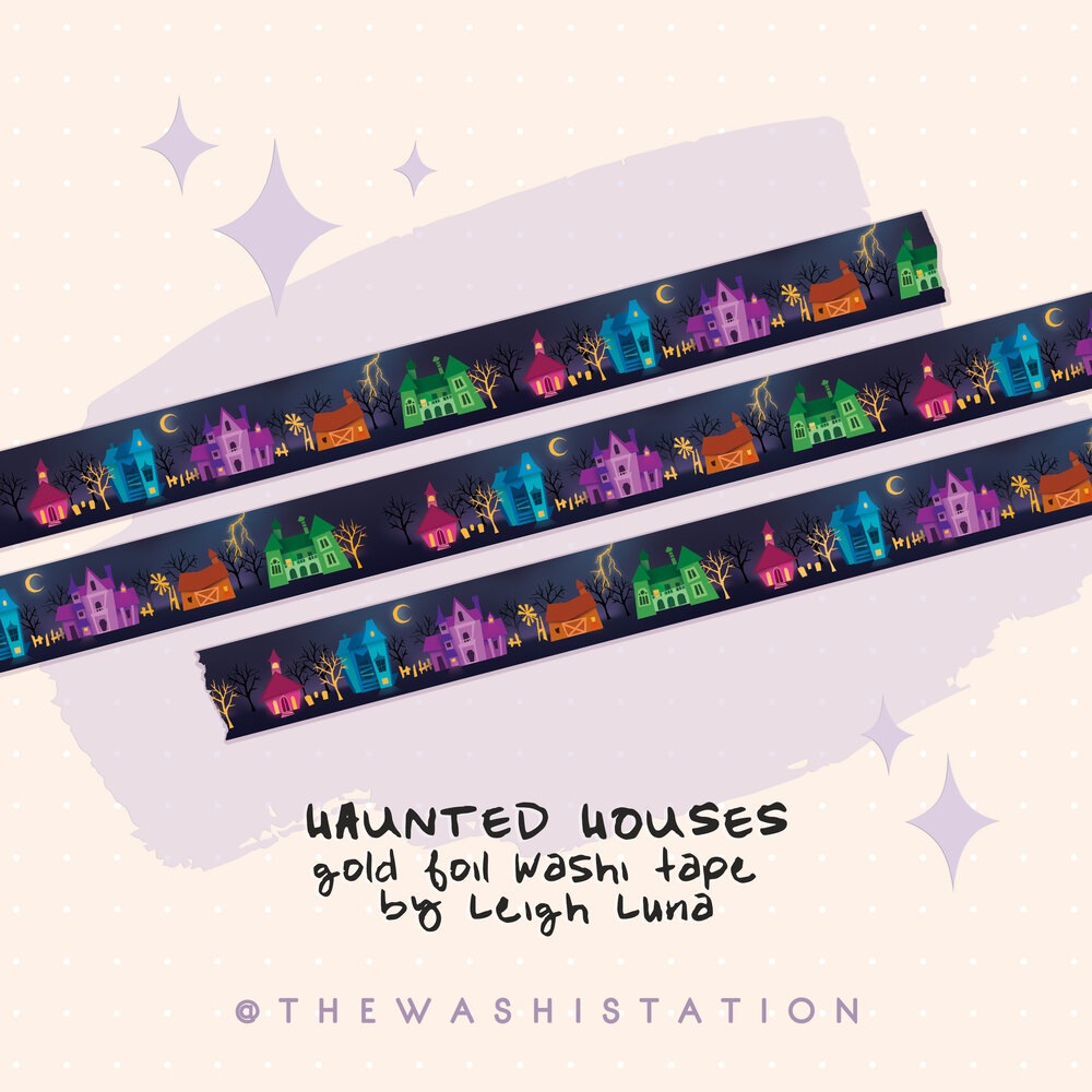 Stars In Their Hair - Beautiful Illustrated Witchy Washi Tape by Céli  Godfried (pianta_) — Aviva Maï Artzy (The Washi Station)