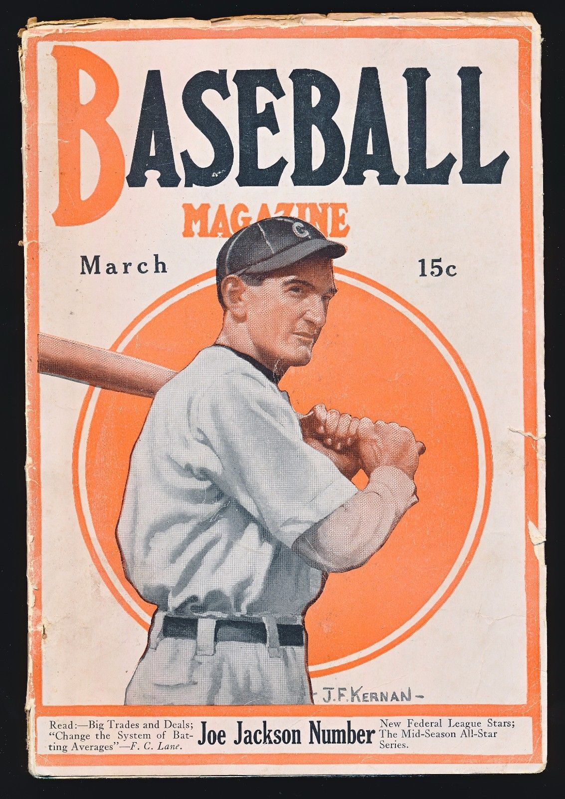 magazine baseball ad