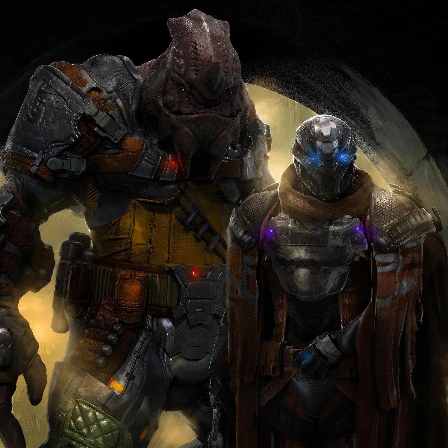 During @lightboxexpo last year I was extremely honored to make one of the giant banners in the exhibition hall. Largest painting I&rsquo;ve ever done 36000x36000 thank god my rig could handle it. #lenovo #lightbox #mythic  #visualdevelopment #conceptart #digitalart #sketch #sketchoftheday #fantasyart #scifiart #artoftheday #digitalsculpting #environmentdesign #digitalpainting #sketchdaily #worldbuilding #characterdesign #creaturedesign #sanctumstudios