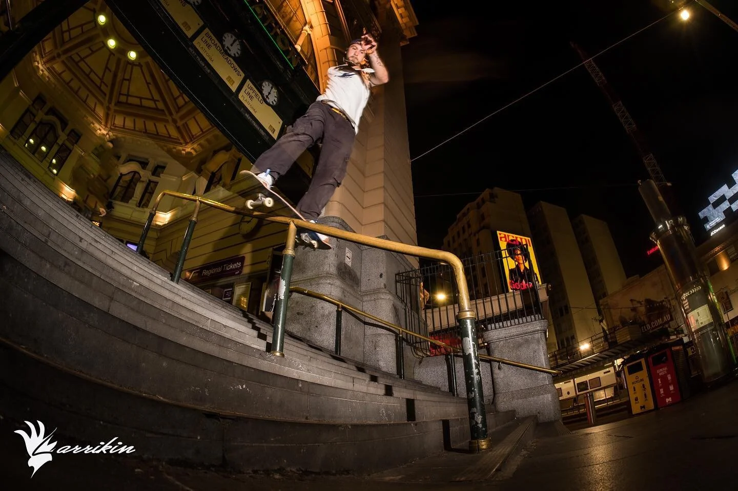 @111_skate Front lip - Flinders Street

Coming soon 👀 @larrikingriptape 

Last night was a mission, but a successful one. Always wanted to shoot this spot as it&rsquo;s iconic in Melbourne&rsquo;s skateboarding history. Thanks for Josh for wanting t