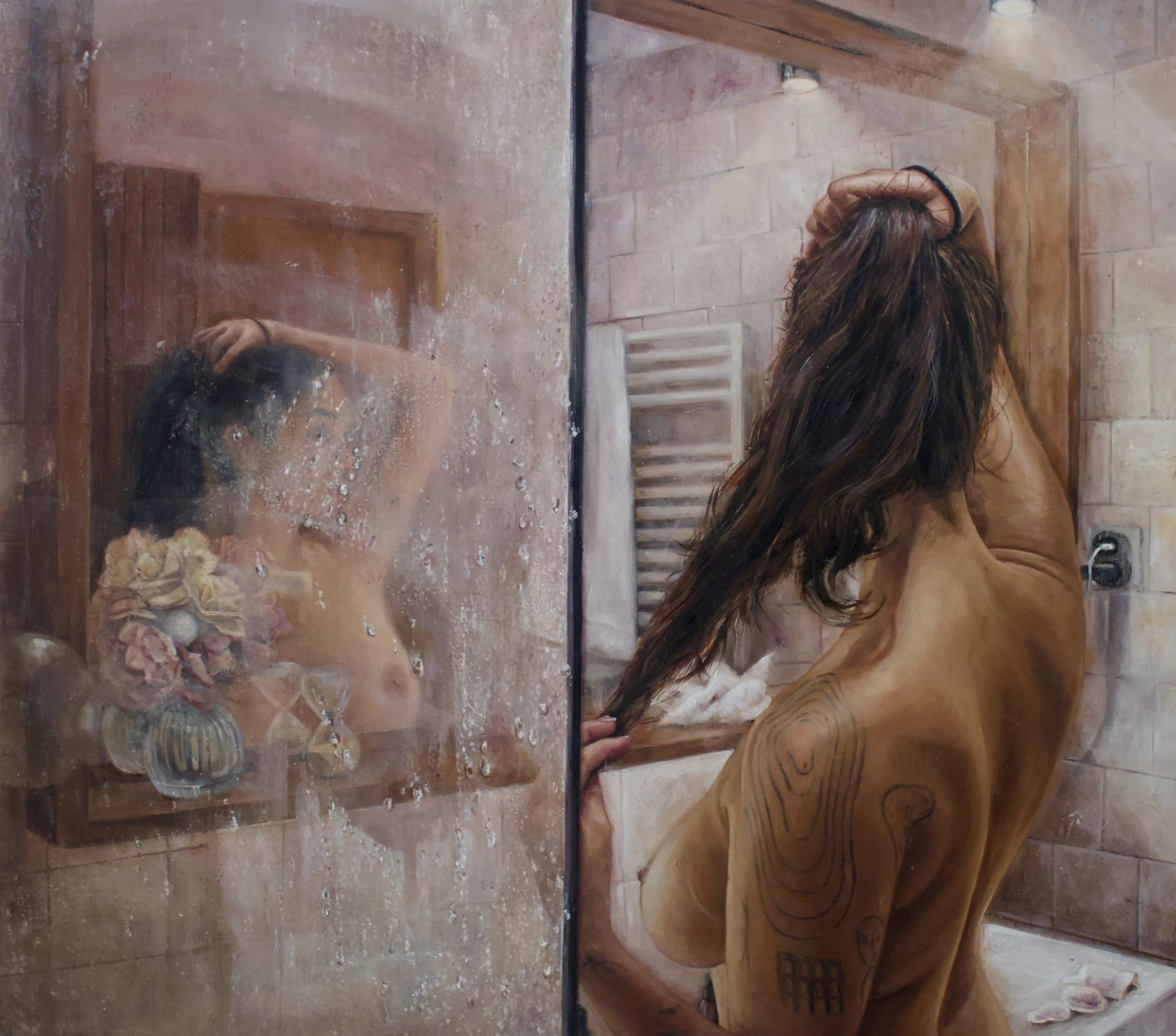 Intimidade , 80x70cm, Oil in Canvas, 2025