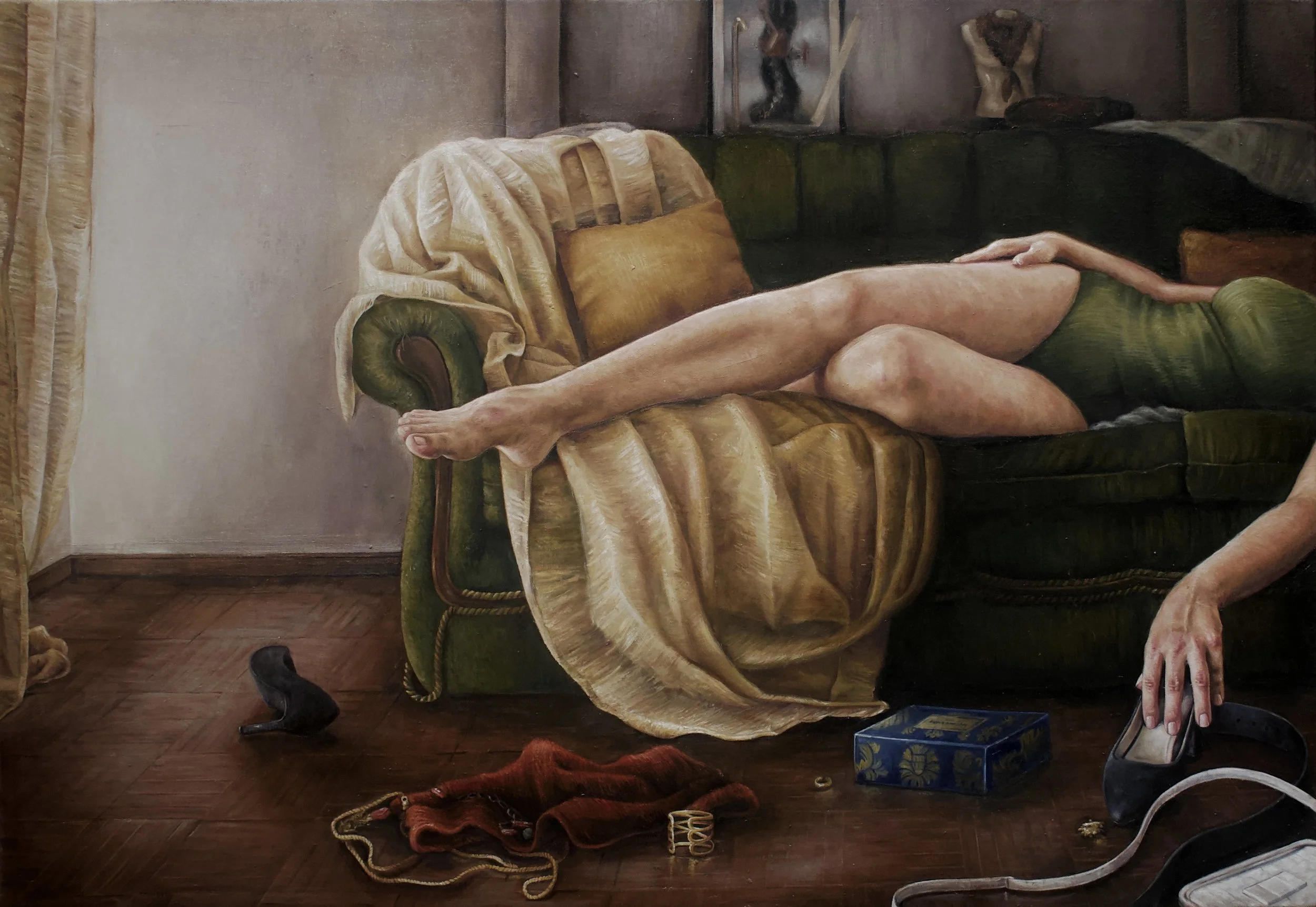 Madrugada, Oil on Canvas, 100x70cm, 2024