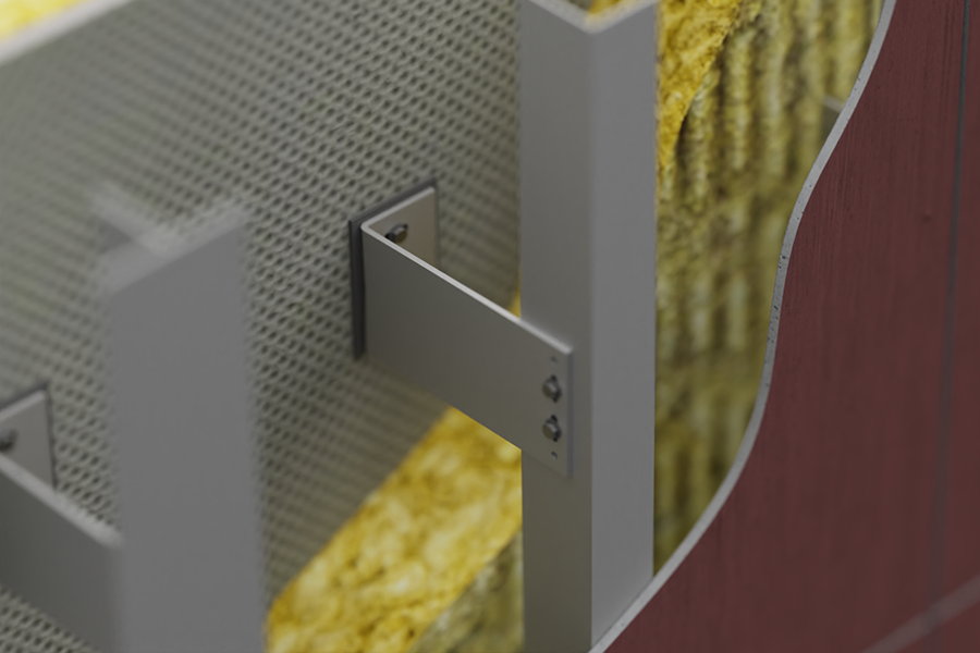 Bracket and Fixing Design for Cladding Systems