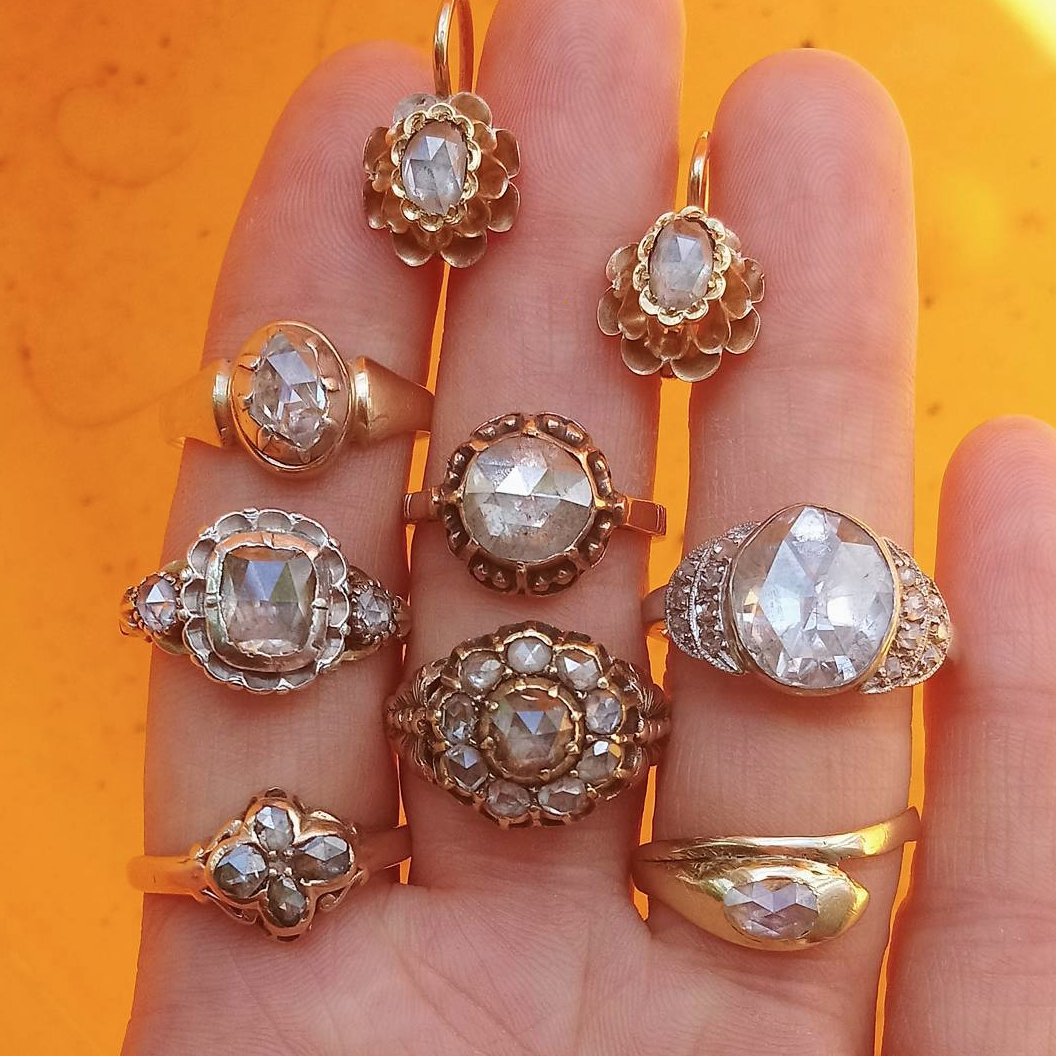 Rose cut store diamond meaning