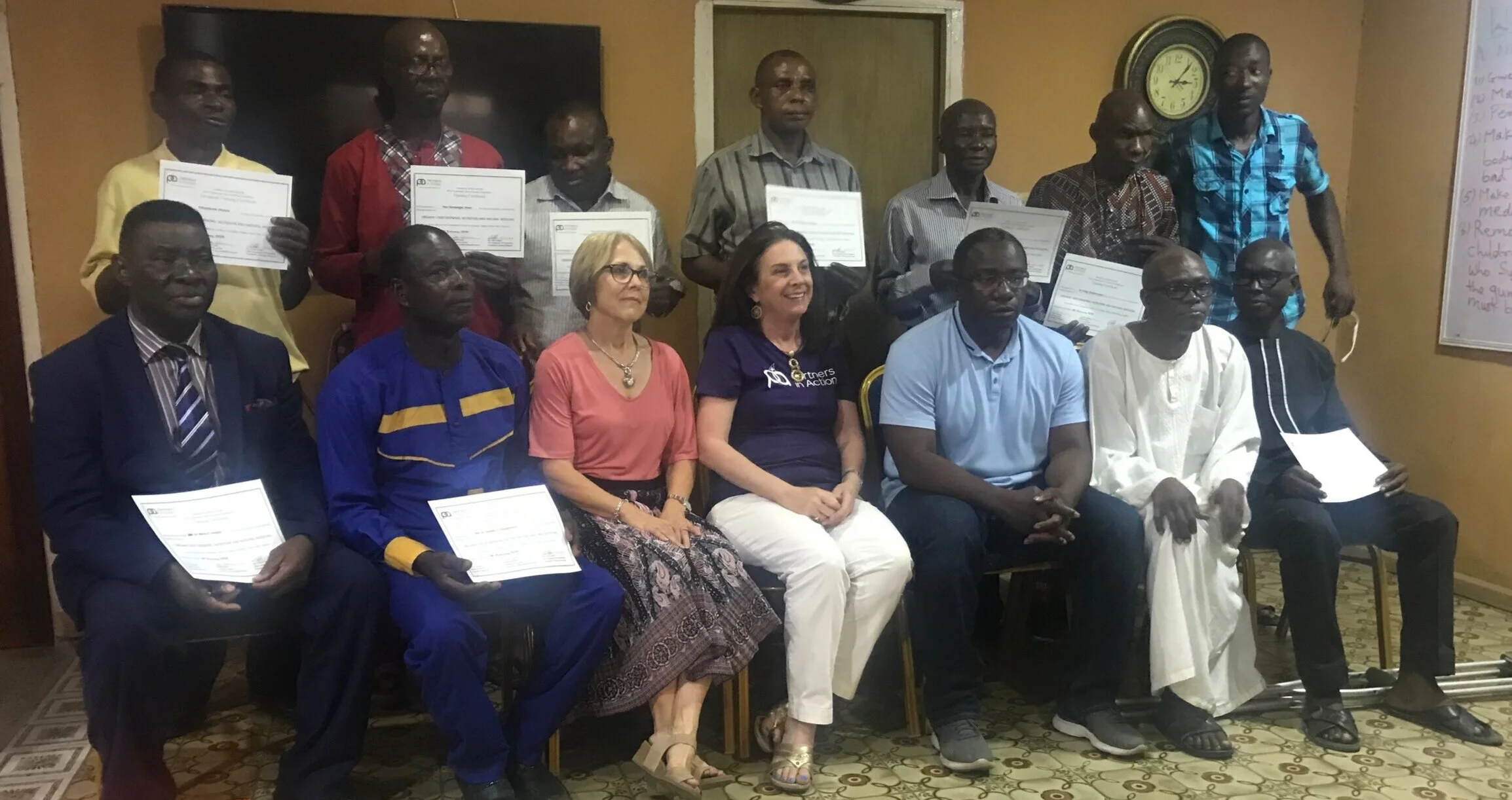 A photo from the Dream Center’s Community Organic Farming Project event.