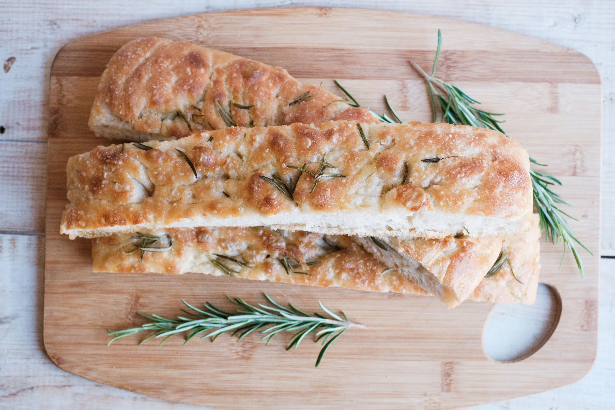 XMAS Rosemary & Sea Salt Focaccia (Whole Tray)