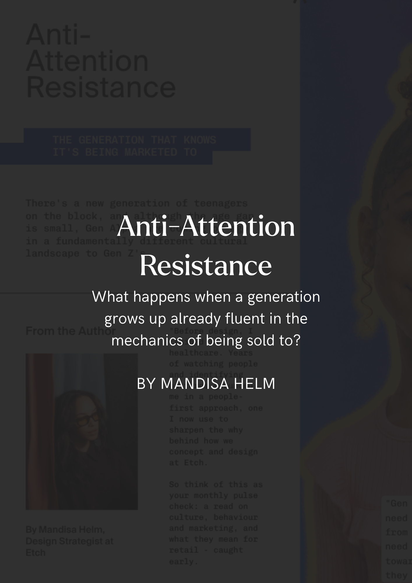 Anti-Attention Resistance