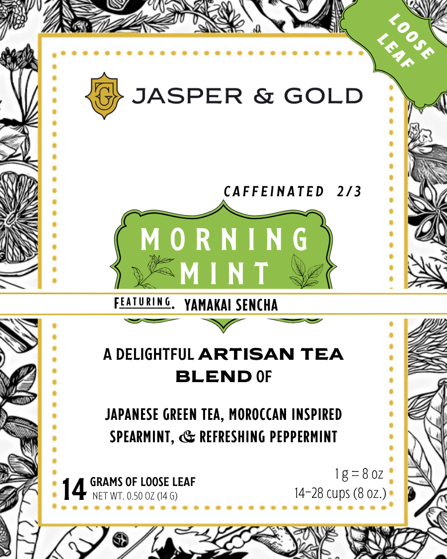 Morning Mint Sencha Green Tea: Your Daily Awakening for Clarity & Focus