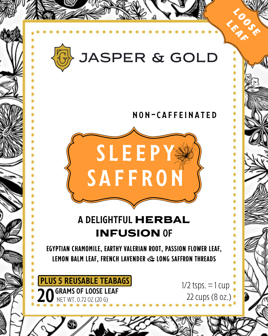 Sleepy Saffron: Your Nighttime Ritual for Restful Sleep