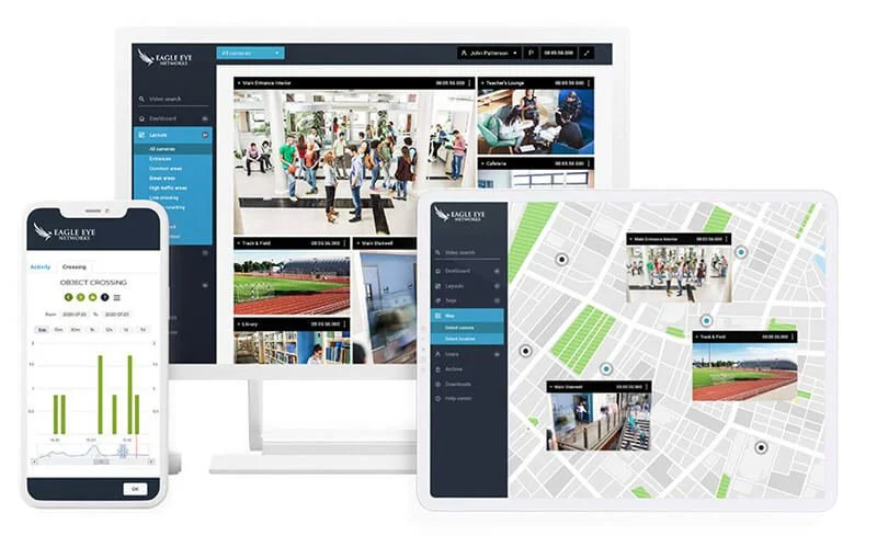 Eagle Eye Networks Cloud Managed Security Camera System