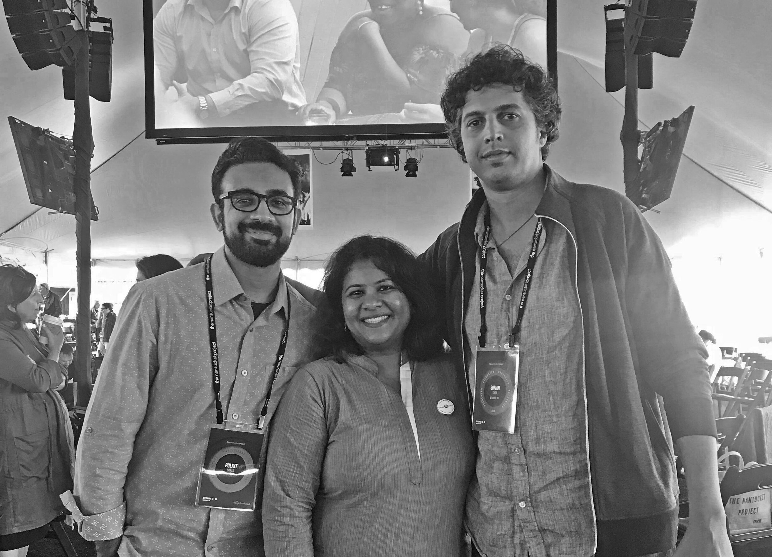 Producer Pulkit Datta, Sunayana Dumala and Director Sofian Khan