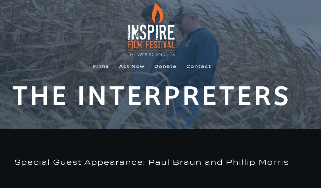 'The Interpreters' wins Inspire Award @ the Inspire Film Festival