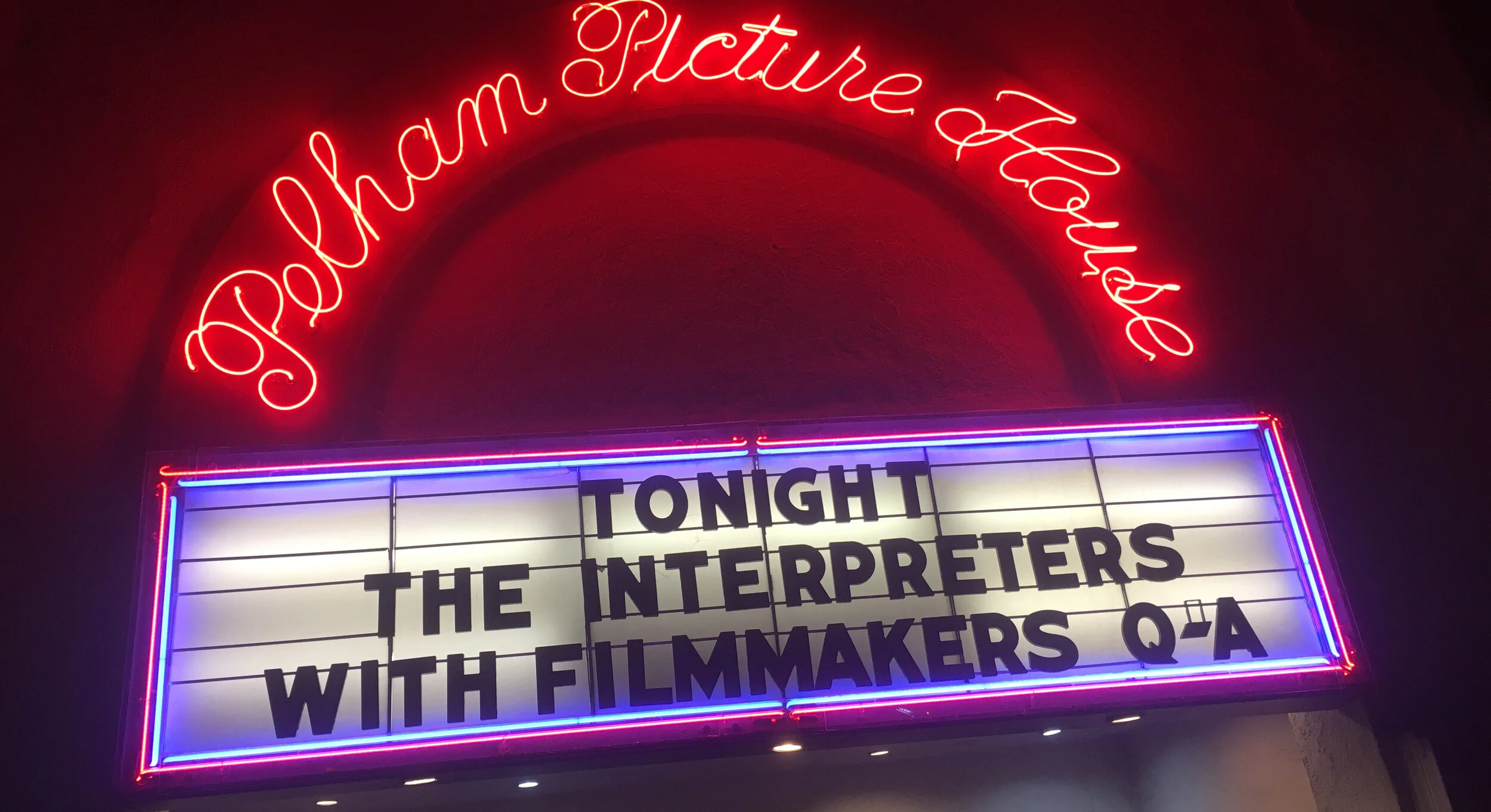 'The Interpreters' at The Picture House in Pelham