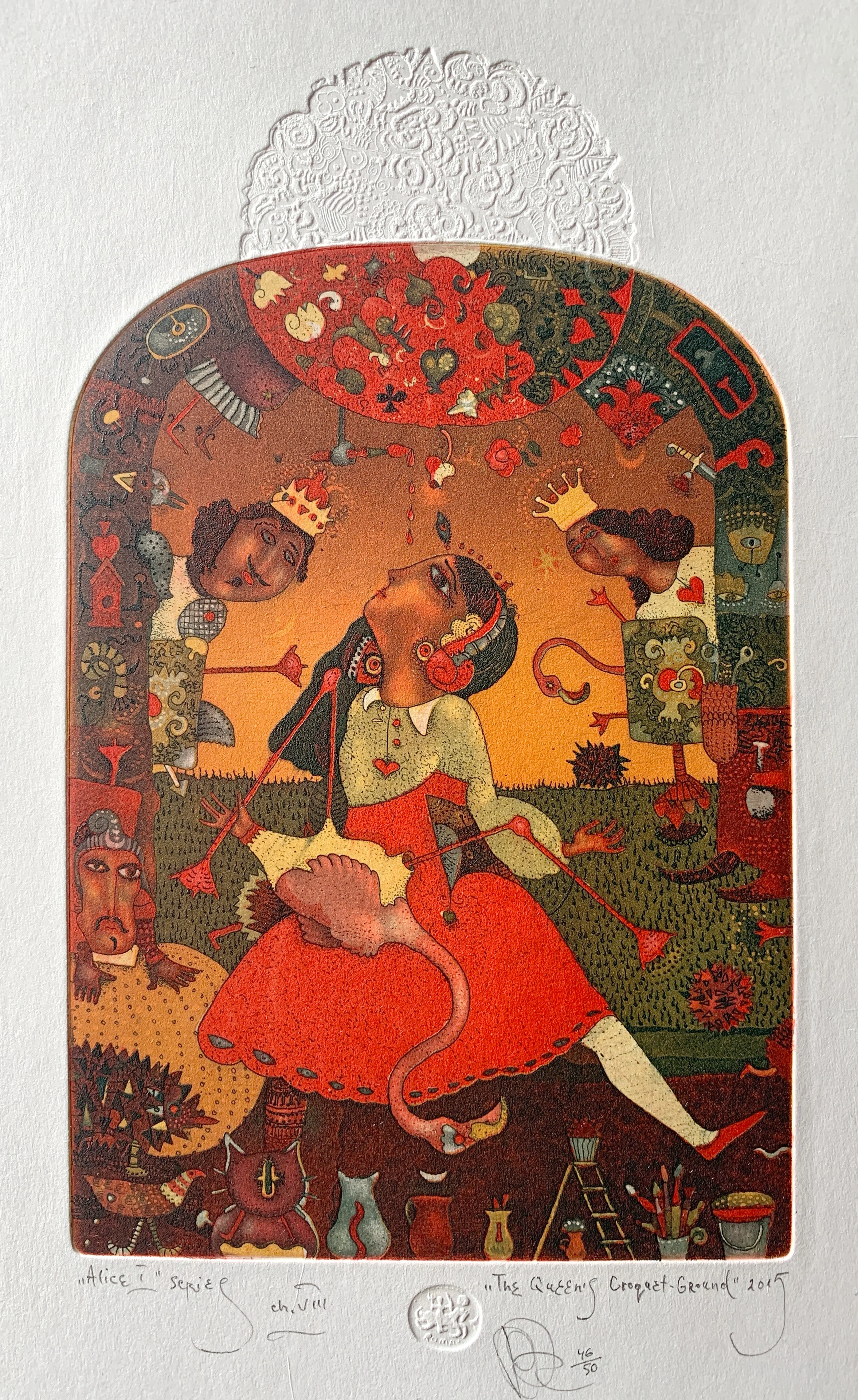 Chapter VIII: The Queen's Croquet Ground 