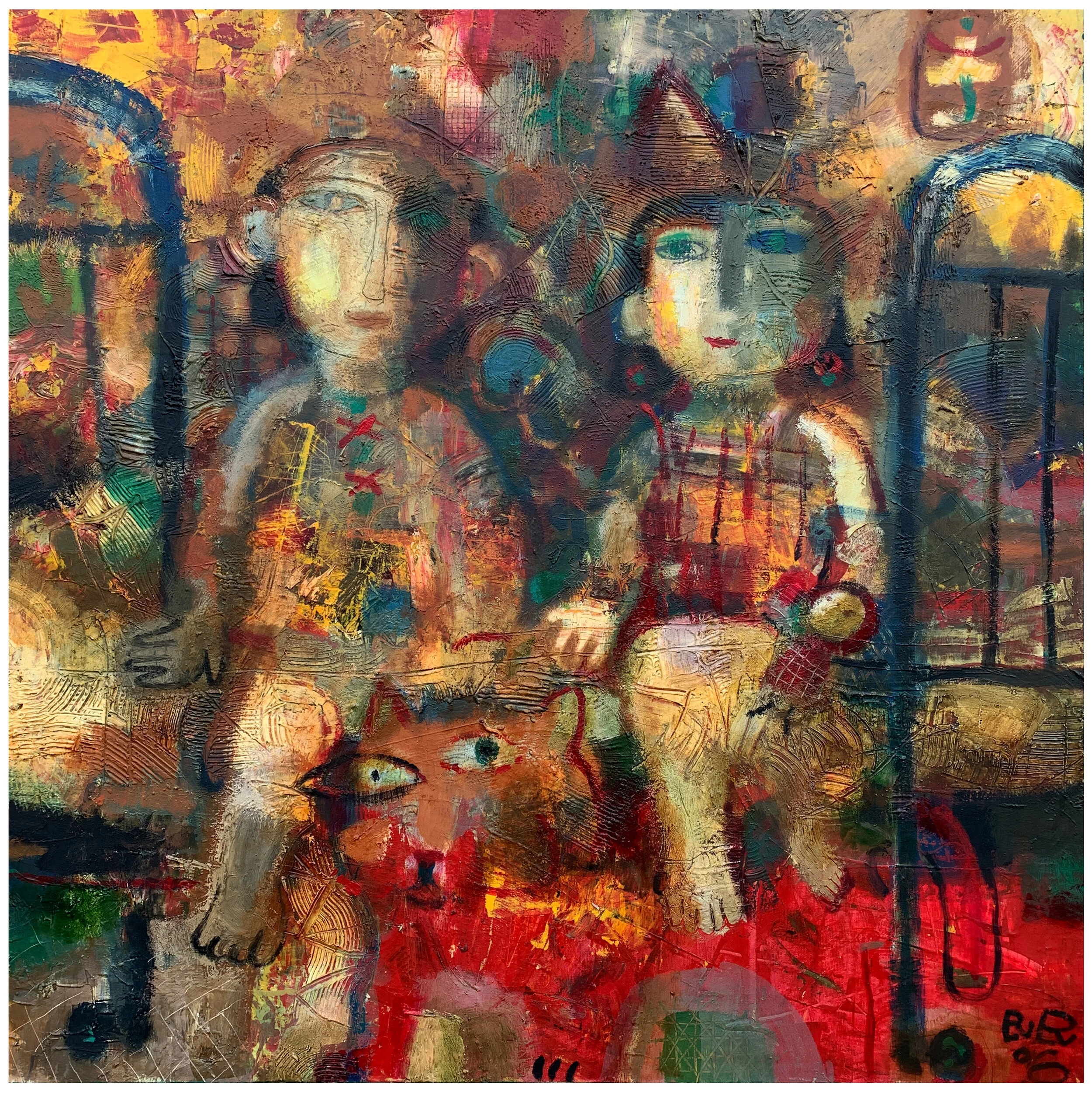 Children (Self-portrait with sister) | Діти (Автопортрет з сестрою)