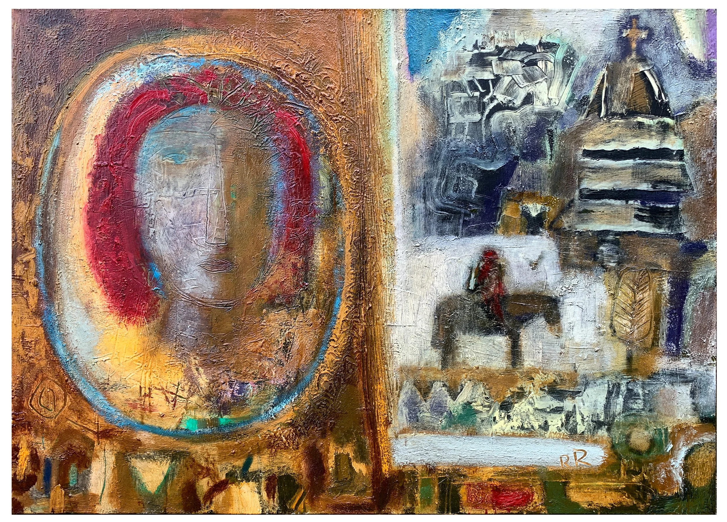 Winter Composition with Mirror I Зимова композиція з дзеркалом