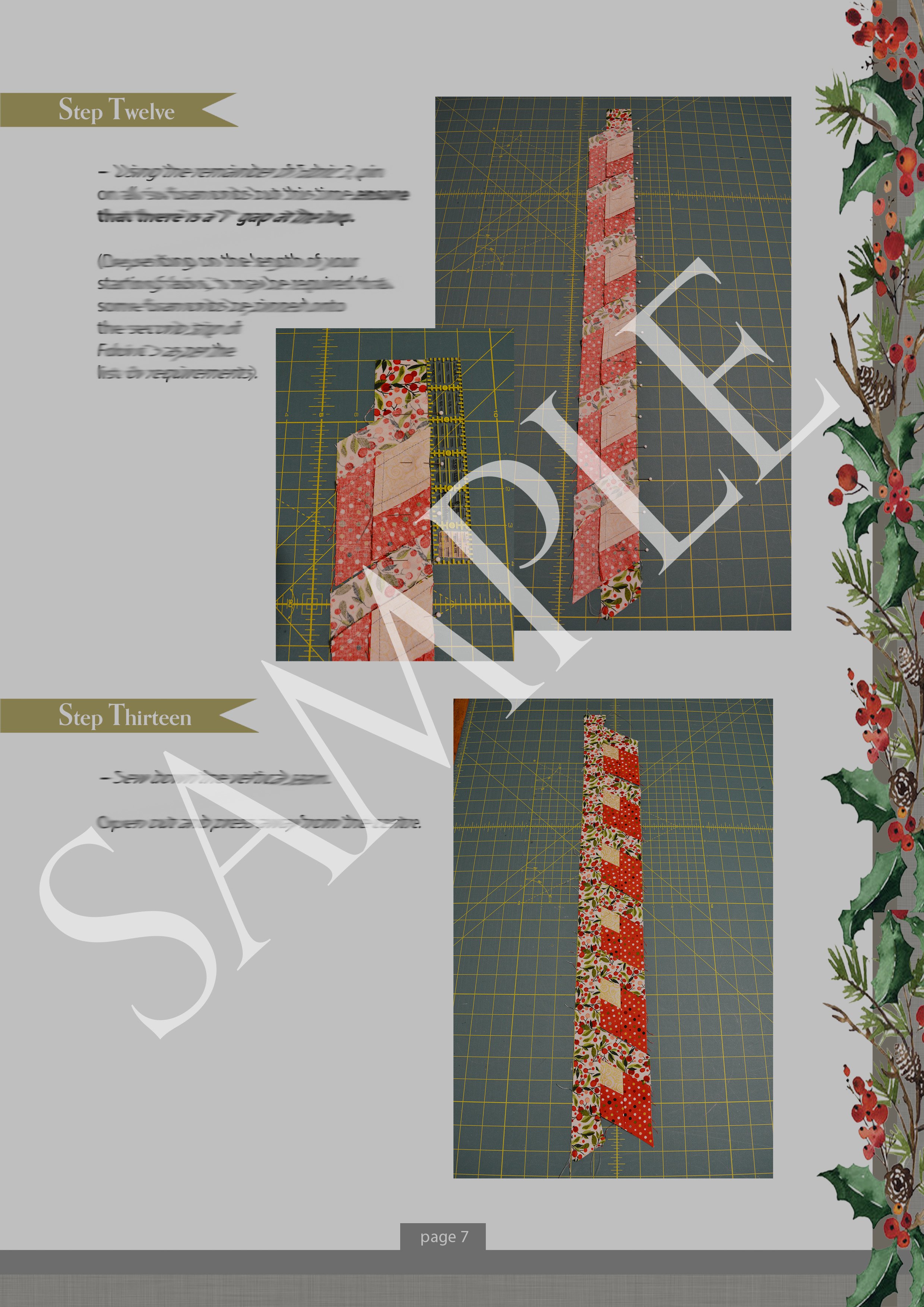 Log Cabin Christmas Star Quilt Pattern (Digital PDF Download ...