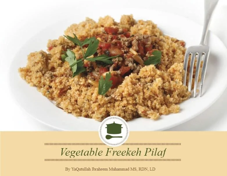 Vegetable Freekeh Pilaf