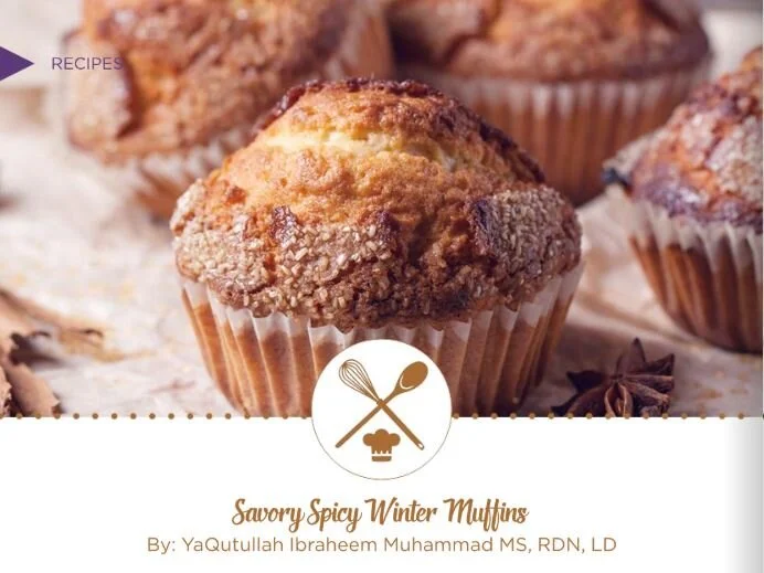Savory Spicy Winter Muffins
