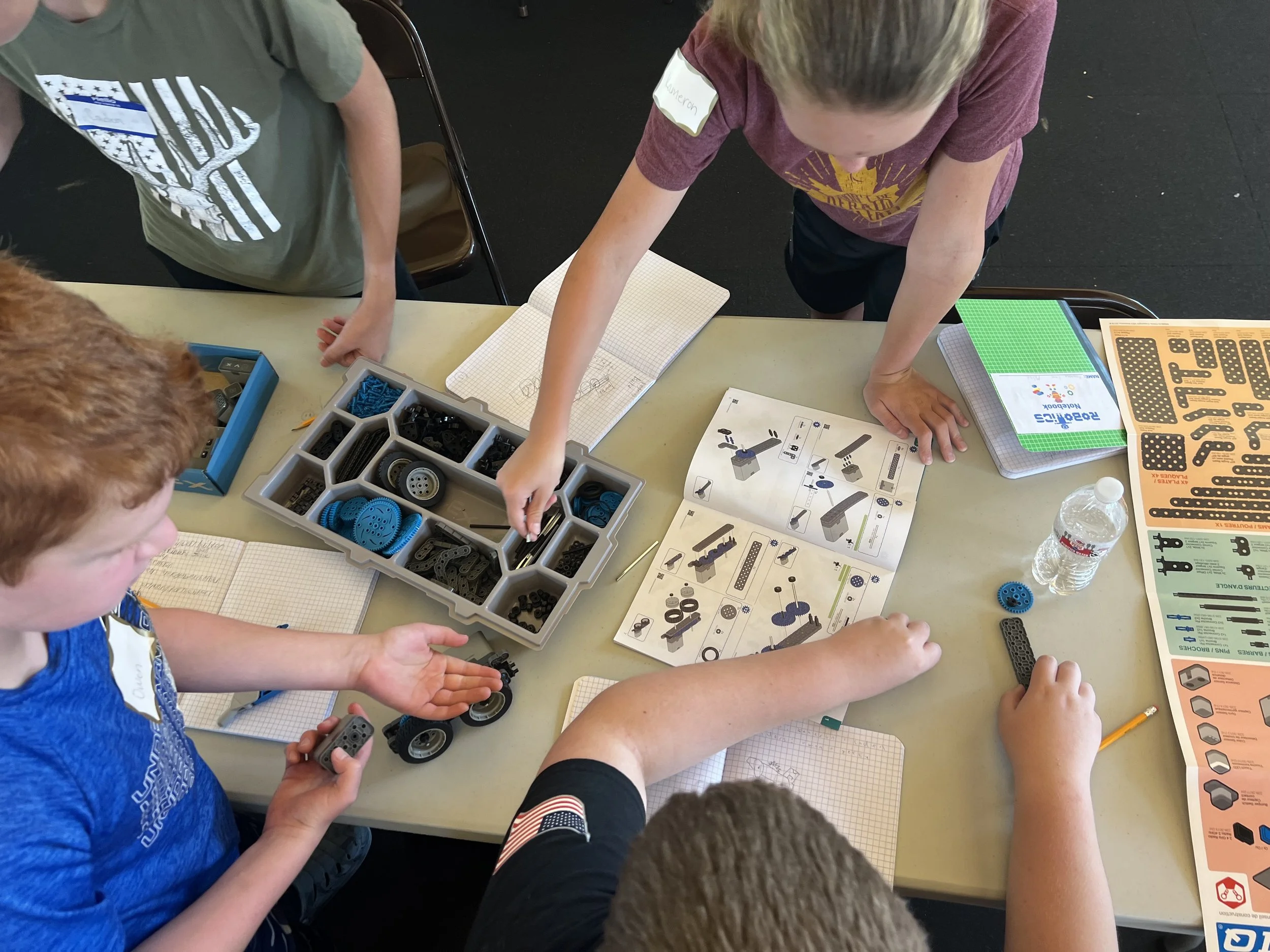 Running on Robot Power at Future Ready Robotics Camp