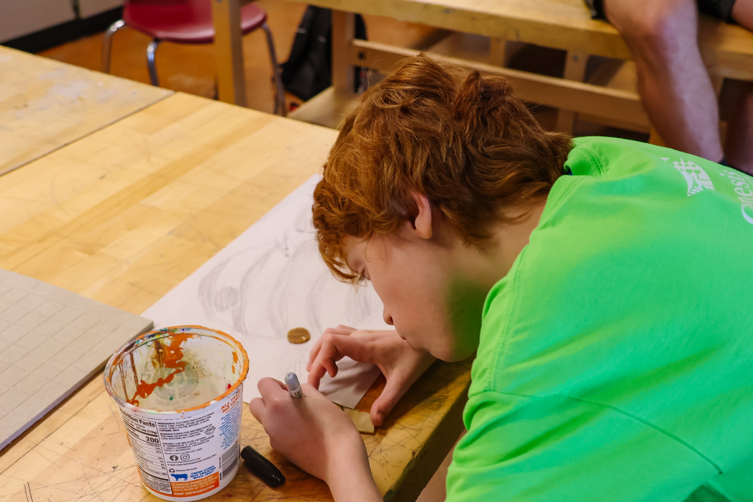 STREAMing Creativity: Campers Take on Mosaic Mastery: Art Camp