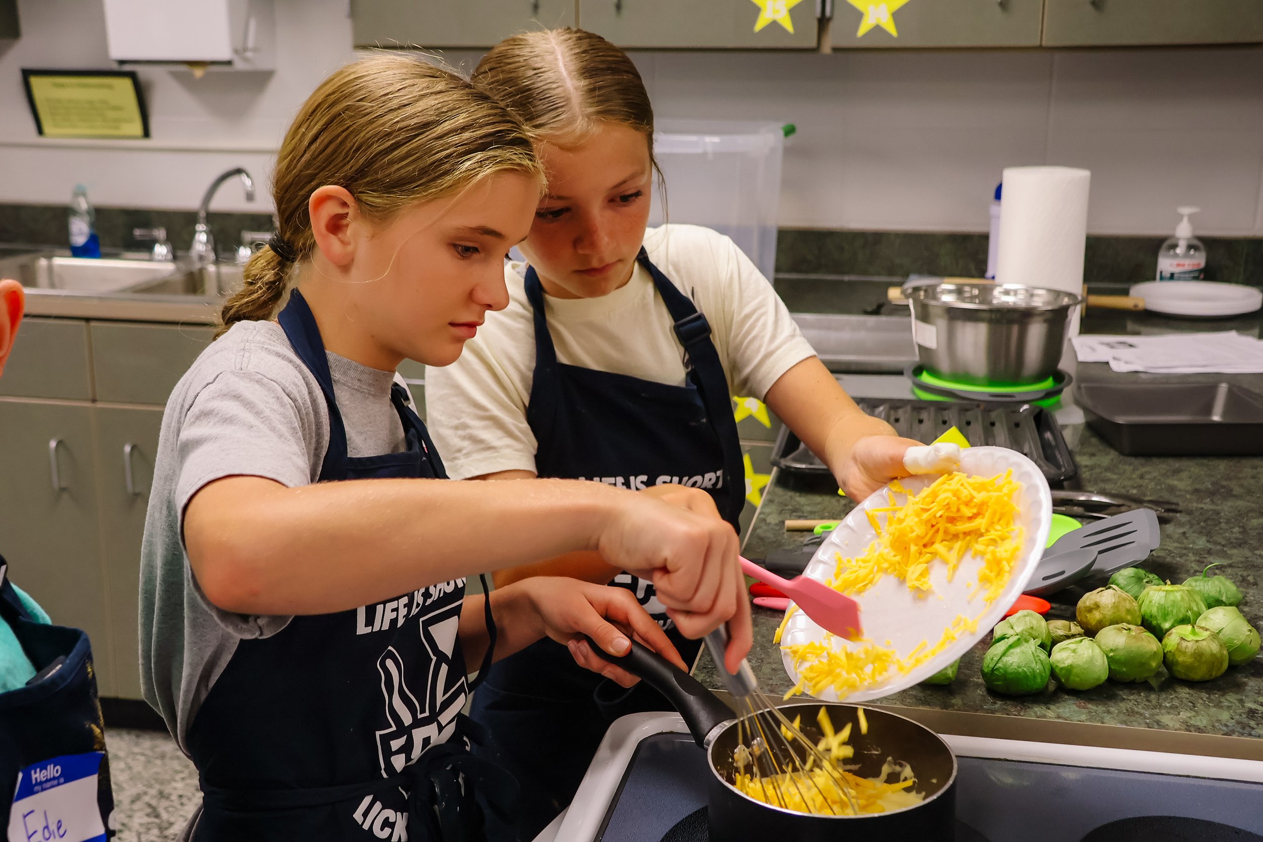 Prepping Future Chefs At Science Behind Cooking Camp